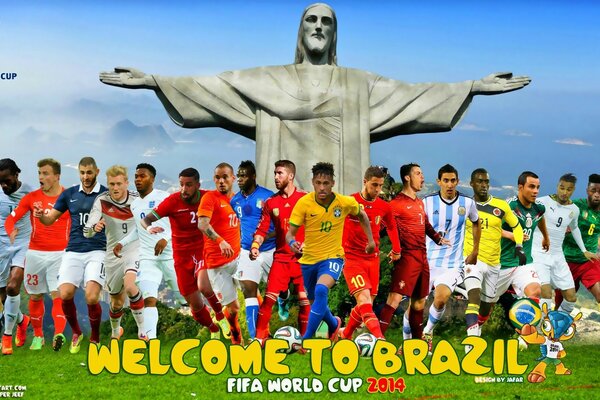 Brezilya ya hoş geldiniz futbol kulübü