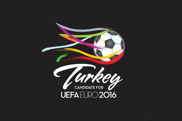 Türk futbol kulübünün sembolü ile vektör çizimi