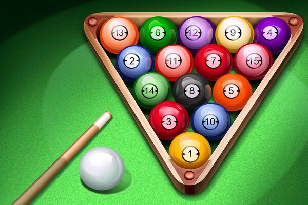 Bilgisayar oyununda bilardo turnuvası