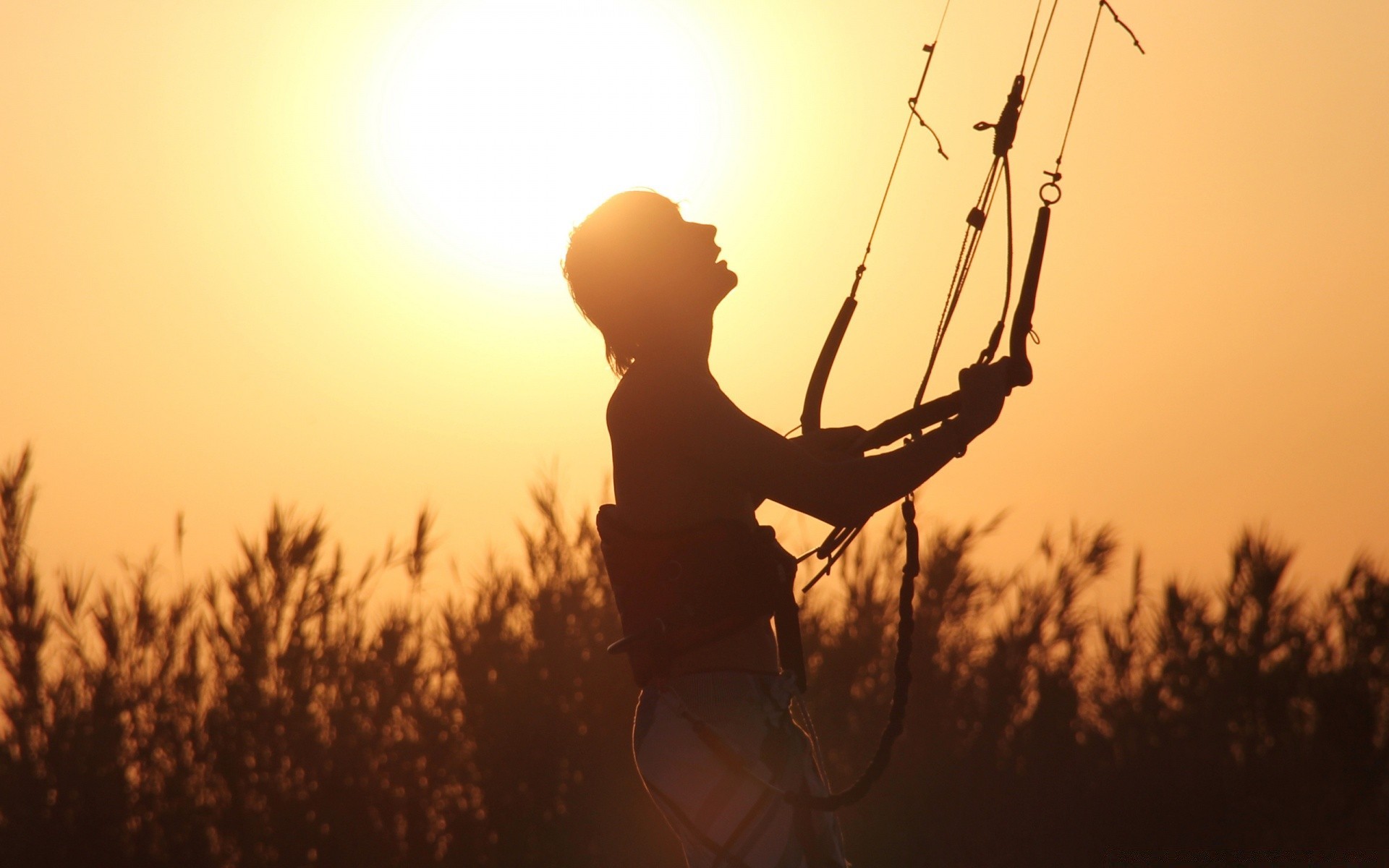 sports sunset backlit sun dawn sky silhouette nature landscape dusk evening outdoors fair weather one summer light girl