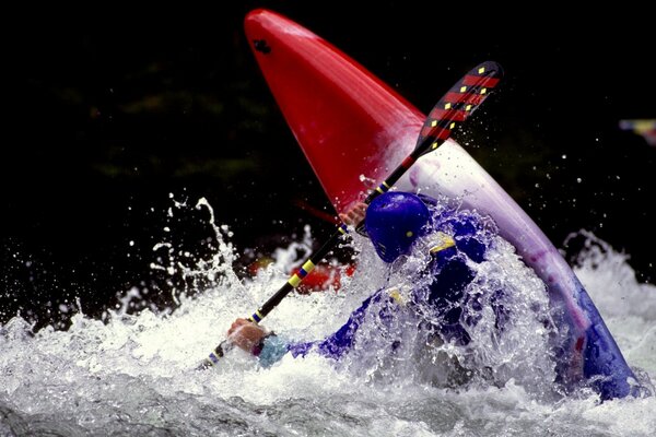 Wassersport in Aktion