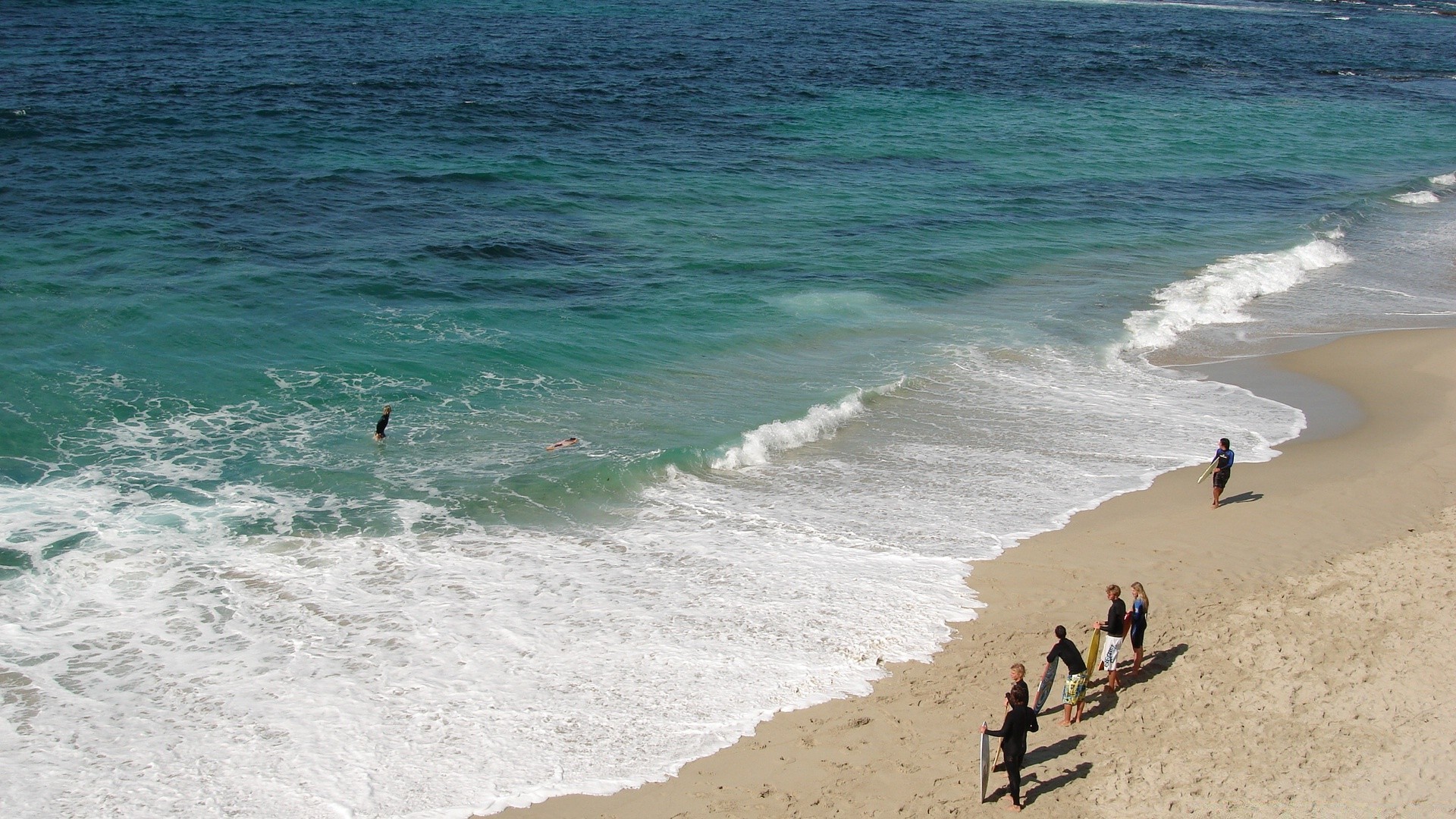 surfen strand brandung sand meer wasser meer ozean welle urlaub reisen sommer urlaub urlaub entspannung tropisch landschaft gutes wetter ufer vergnügen