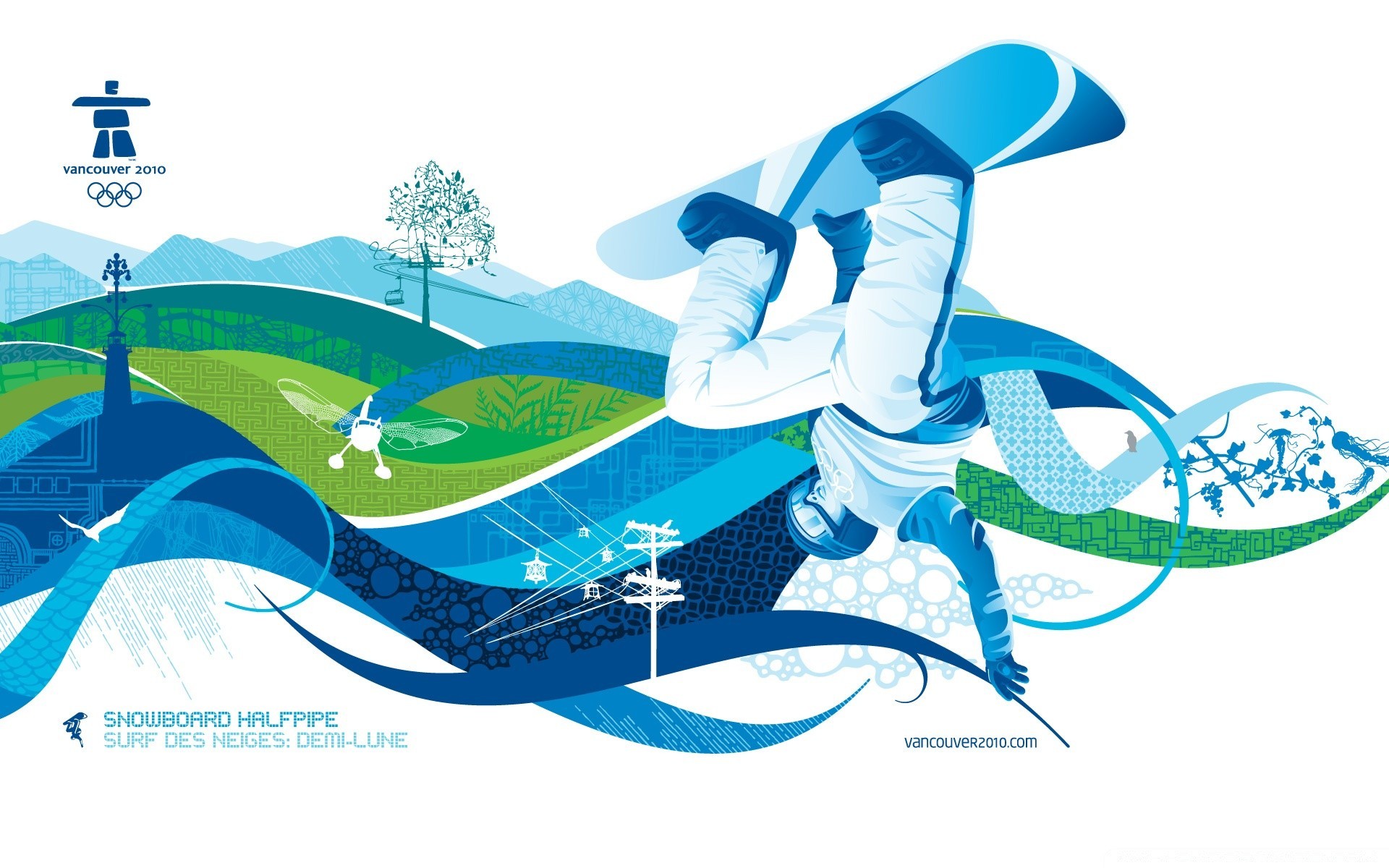 sport illustrazione vettoriale orizzontale sport all aperto natura acqua viaggi