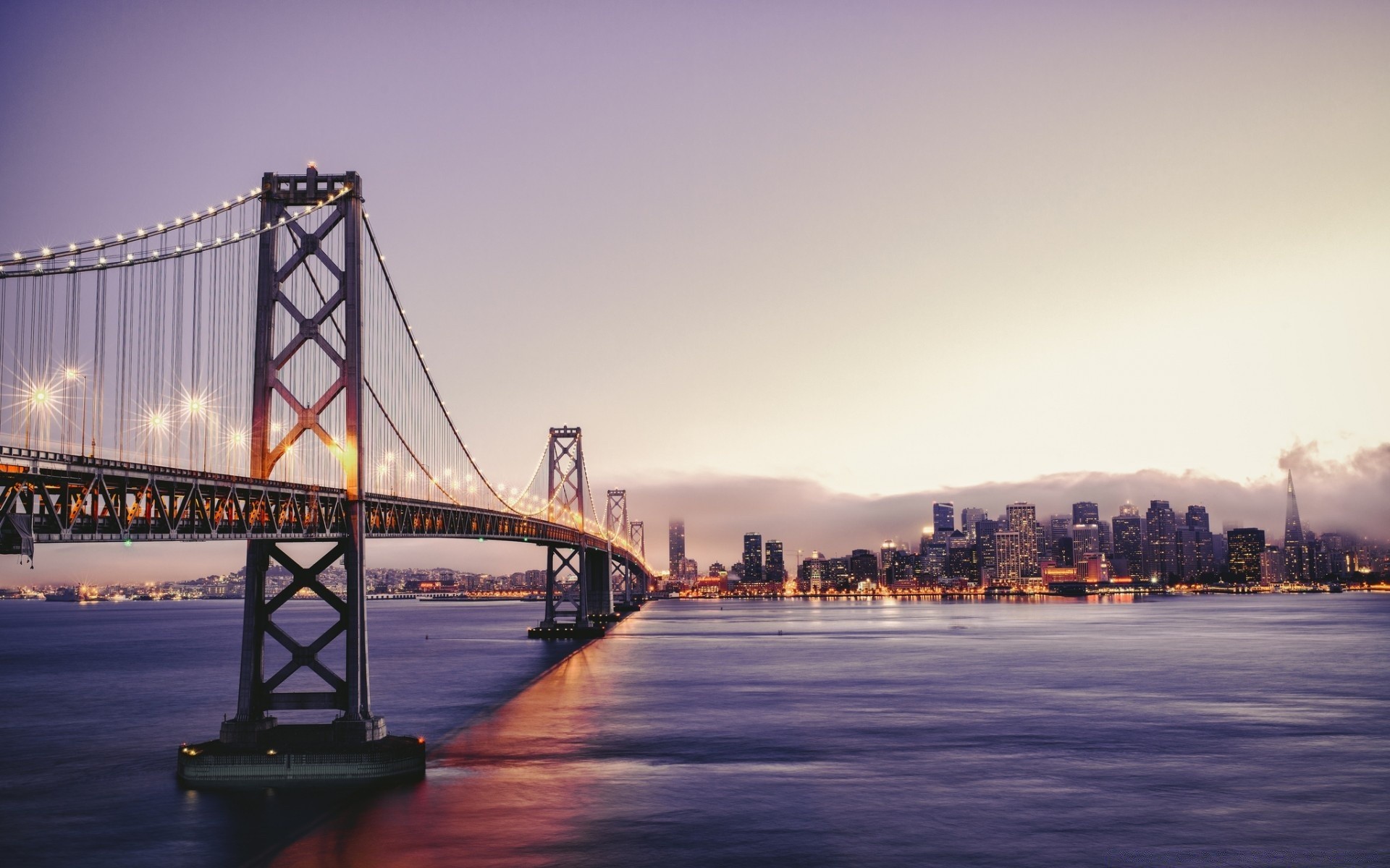 america acqua ponte tramonto viaggi ponte sospeso cielo alba crepuscolo città fiume architettura sera sistema di trasporto collegamento all aperto mare