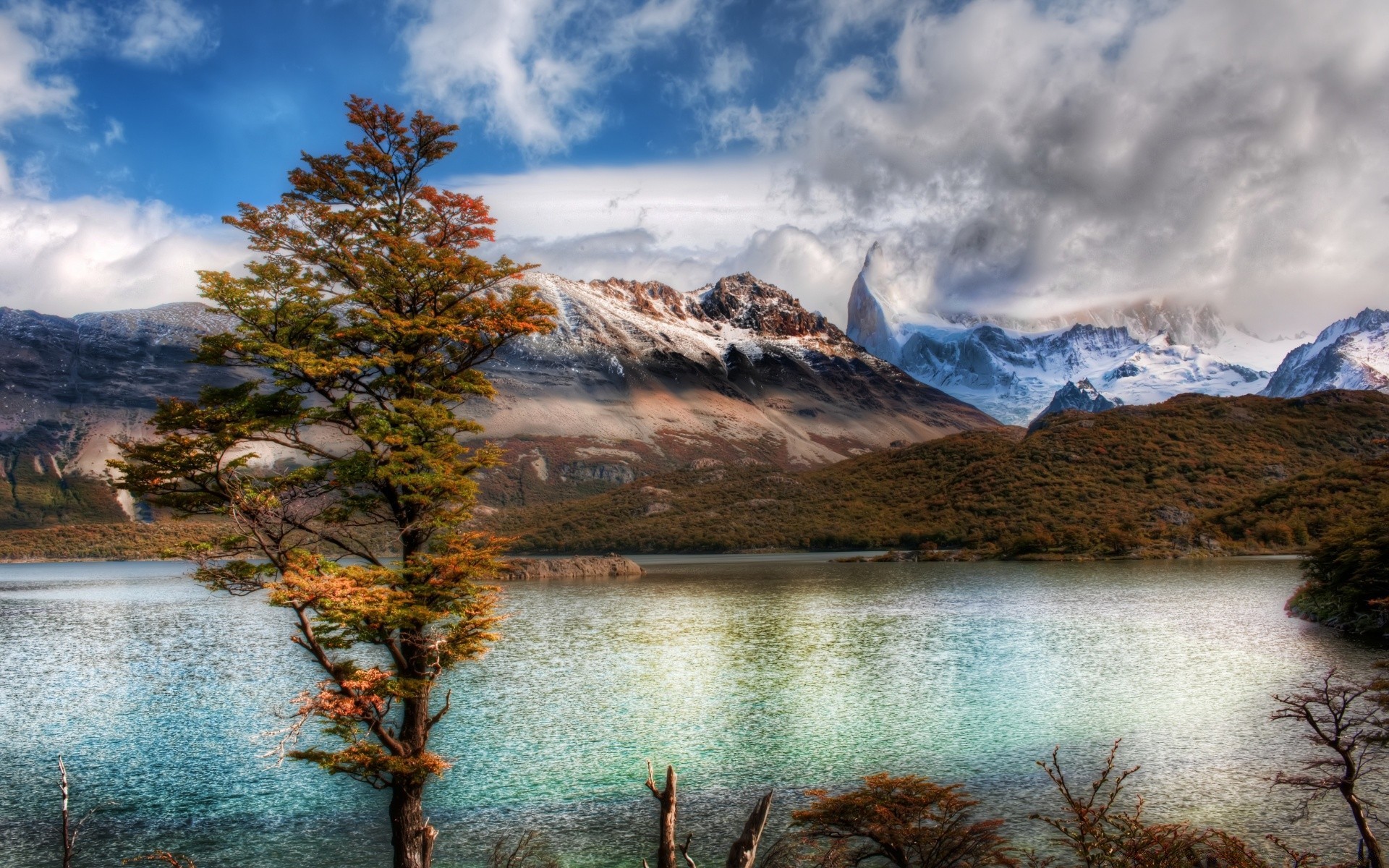 amérique eau voyage nature paysage à l extérieur lac montagnes ciel neige scénique bois automne réflexion rivière bois