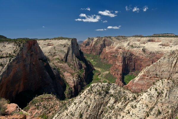 Красивый, величественный каньон, природа Америки