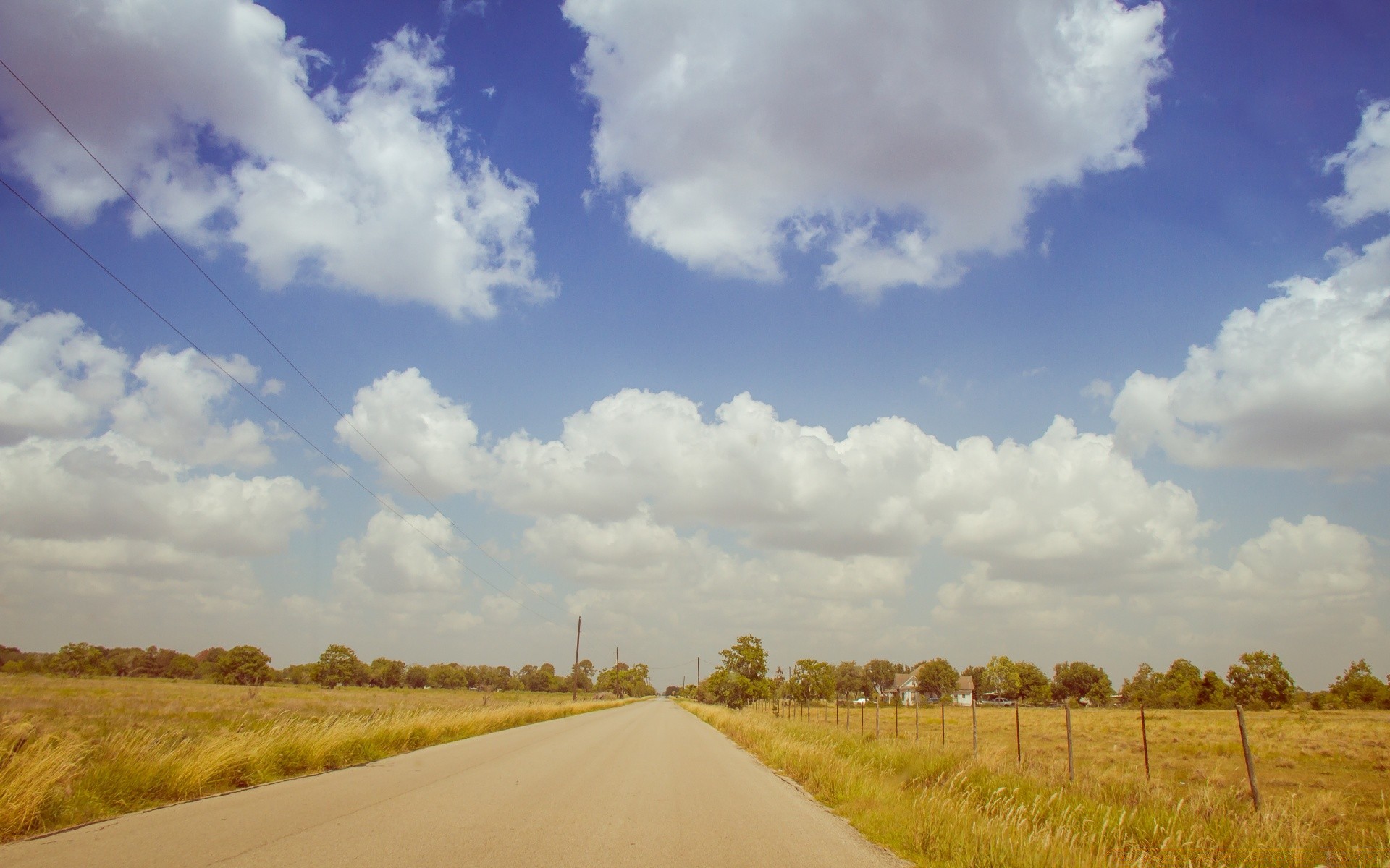 paysage paysage route rural champ ciel campagne nature ferme herbe agriculture arbre pays guide extérieur sol nuage horizon été foin