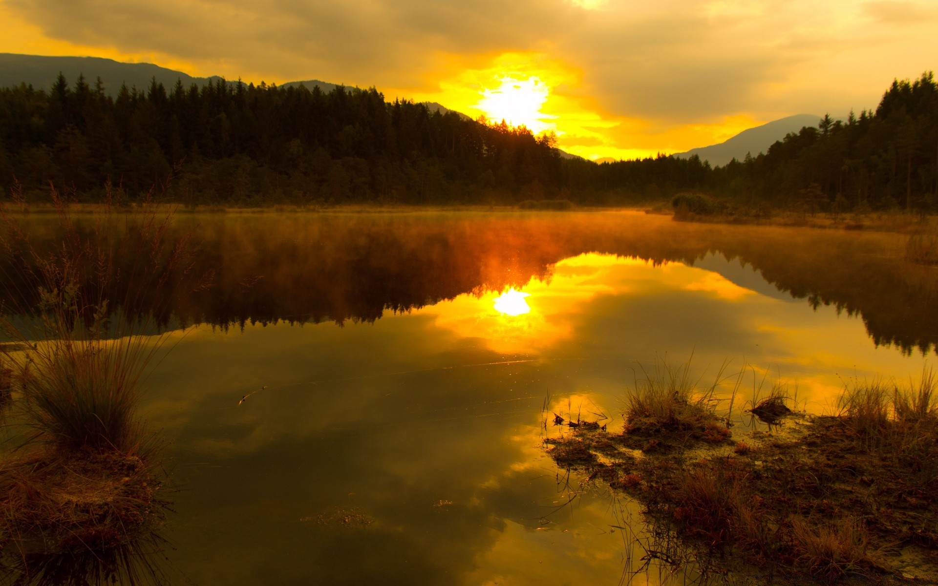 paisagens pôr do sol amanhecer reflexão lago água paisagem noite rio árvore ao ar livre crepúsculo céu