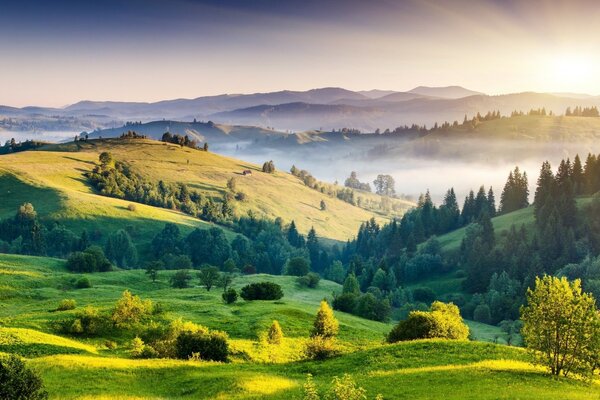 Malerische Landschaft schöne Natur