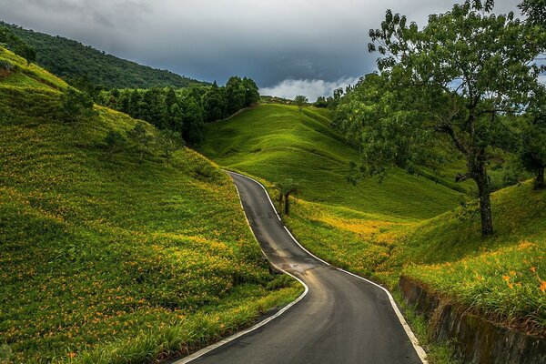 Voyage sur la route vers l inconnu