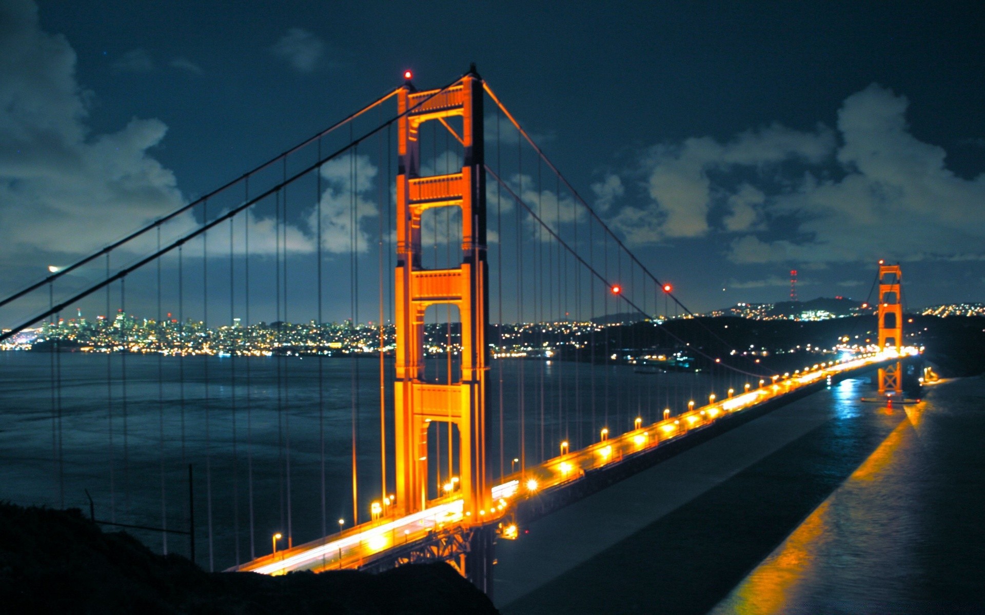 amerika brücke architektur stadt hängebrücke reisen himmel wasser fluss dämmerung transportsystem sonnenuntergang haus stadt geschäft städtisch innenstadt abend verkehr verbindung