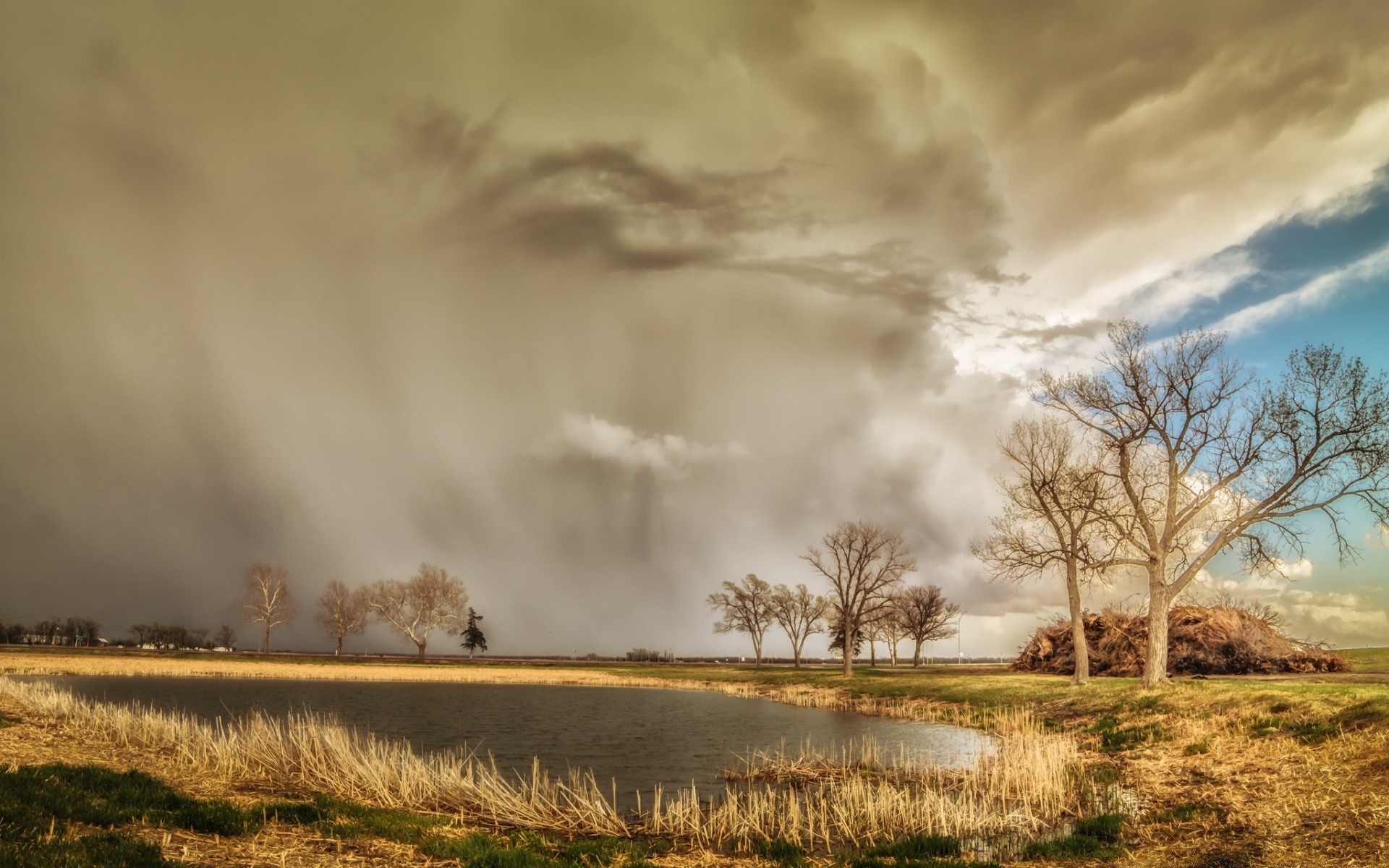 amérique paysage aube brouillard coucher de soleil nature tempête ciel arbre brouillard eau météo en plein air pluie soir soleil bois