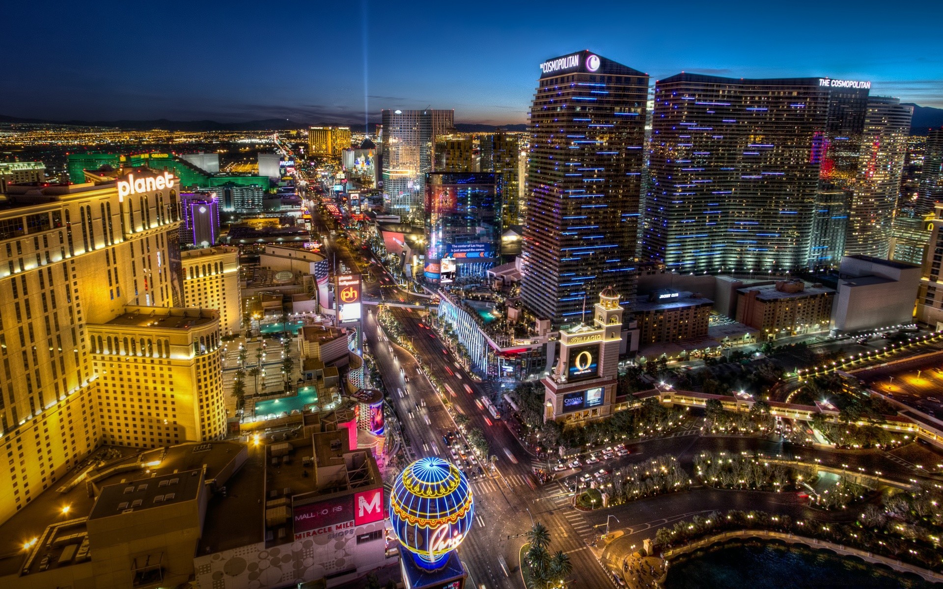 america city cityscape skyscraper dusk skyline evening downtown architecture travel urban building modern illuminated business traffic sight tower district road hotel