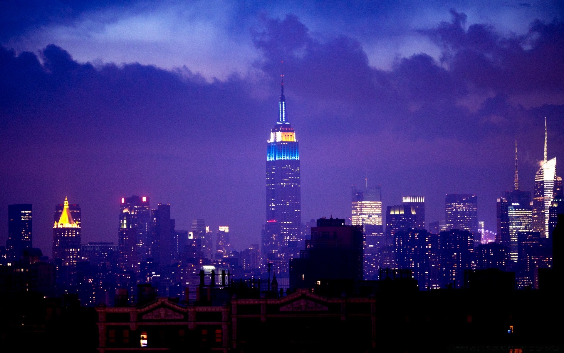 america city skyline cityscape architecture skyscraper downtown sky dusk building sunset evening tower urban business travel office