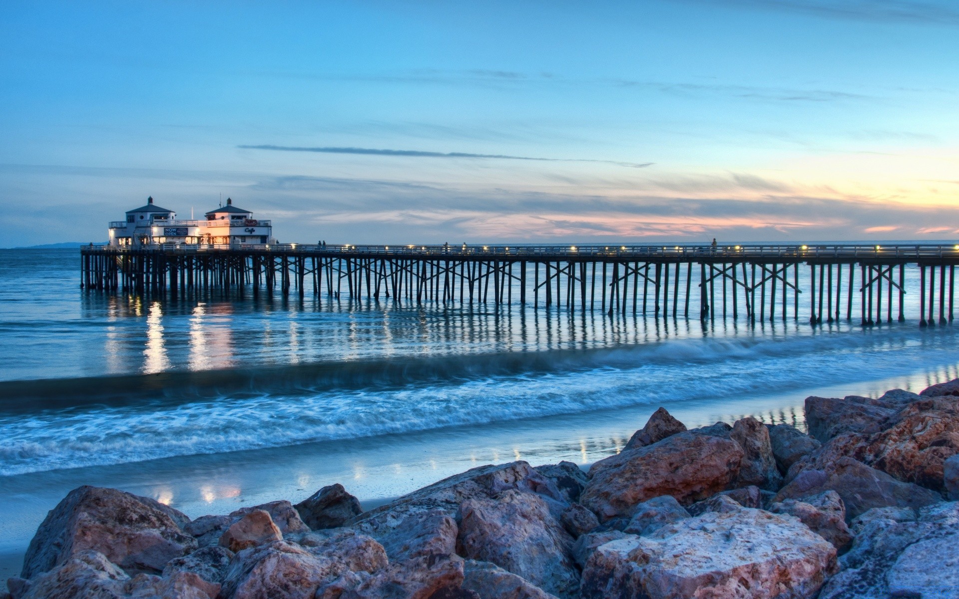 america acqua mare tramonto spiaggia oceano mare viaggi alba molo cielo all aperto crepuscolo estate sera sole molo