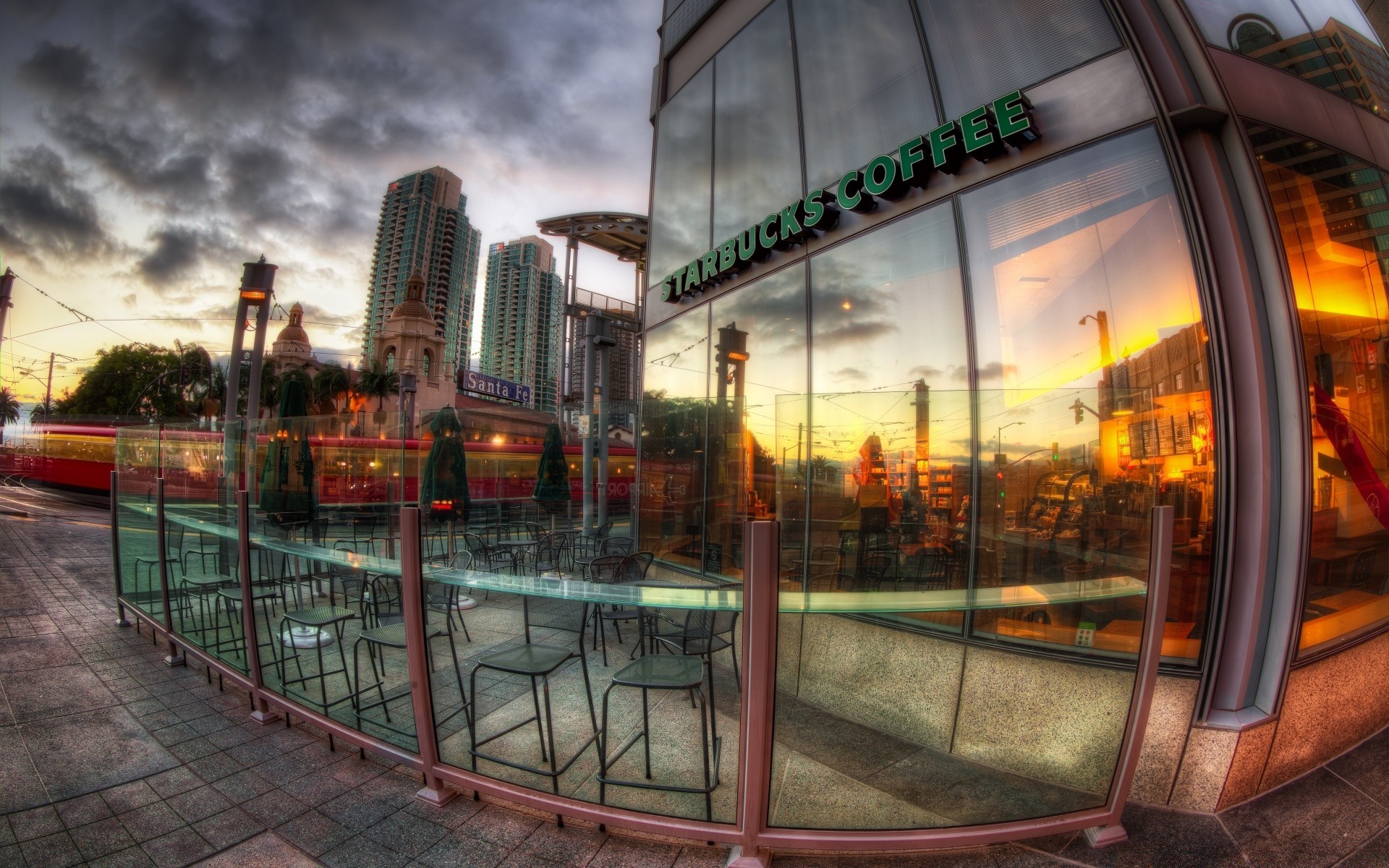 amérique ville moderne maison urbain voyage réflexion architecture lumière hôtel gratte-ciel affaires centre-ville bureau skyline verre rue soir ville fenêtre pont