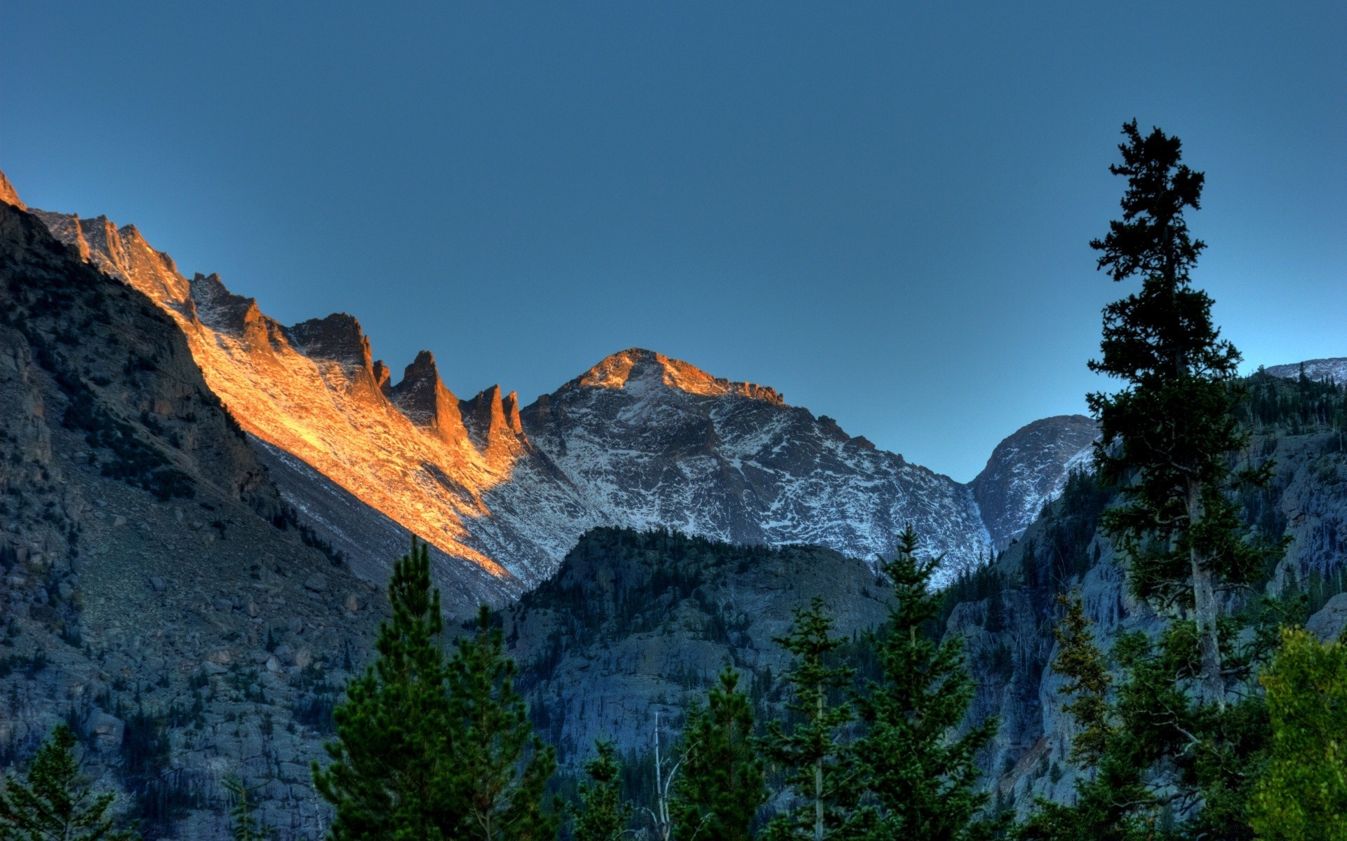 america mountain outdoors travel sky landscape nature daylight scenic snow rock pinnacle hike