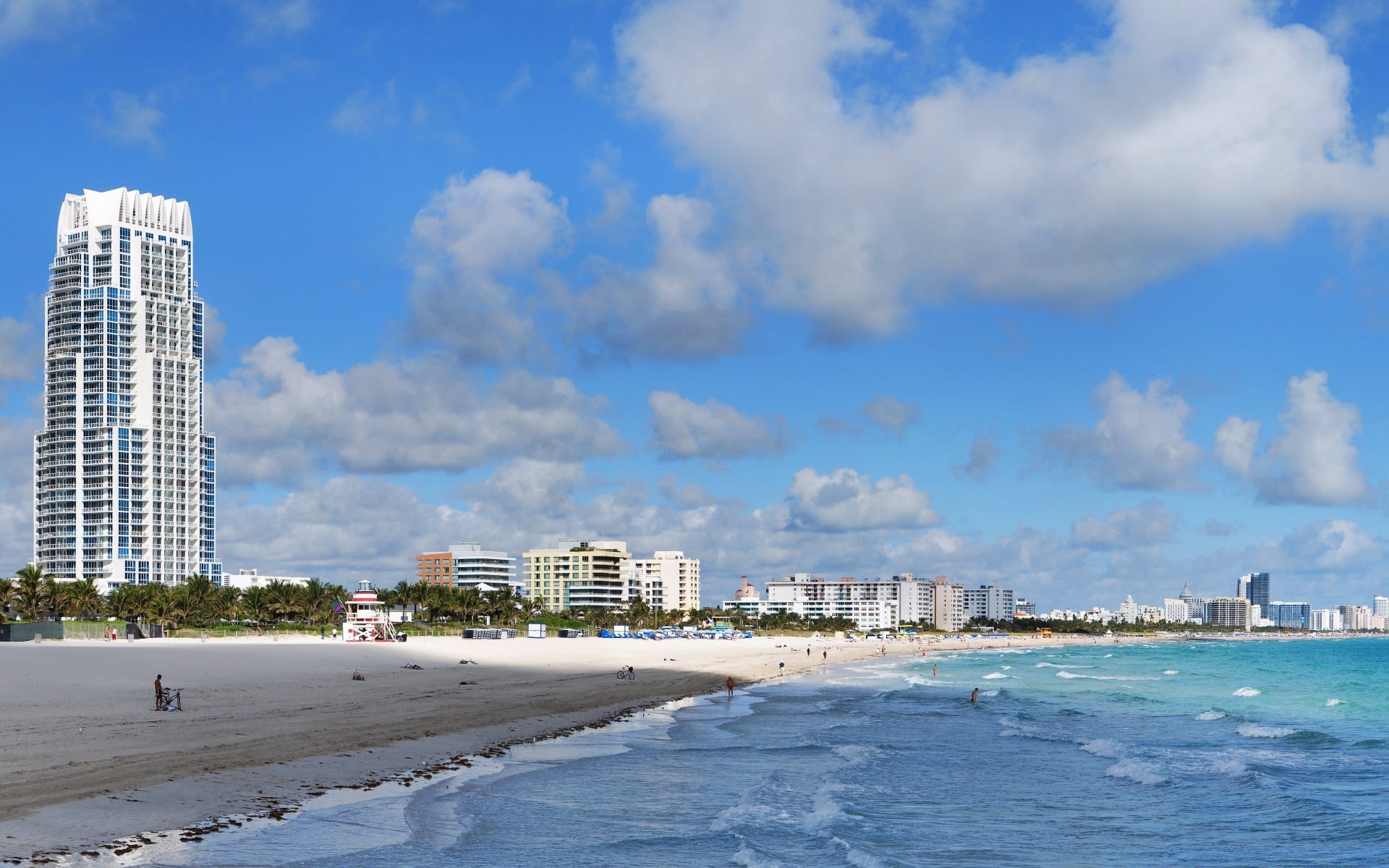 Майами США страны архитектура пляж скачать