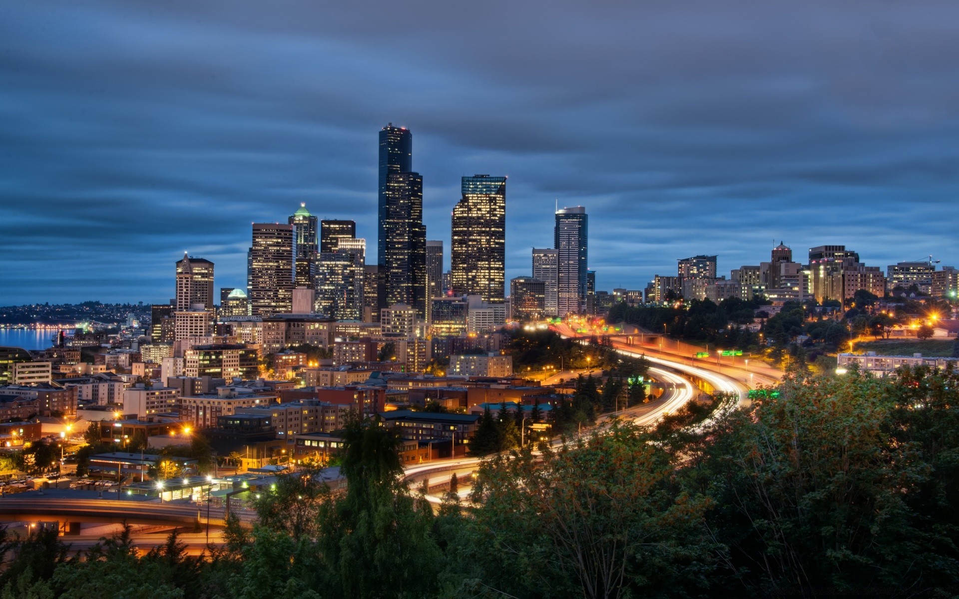 america city cityscape architecture travel skyline skyscraper dusk downtown sunset building evening sky urban water office outdoors illuminated