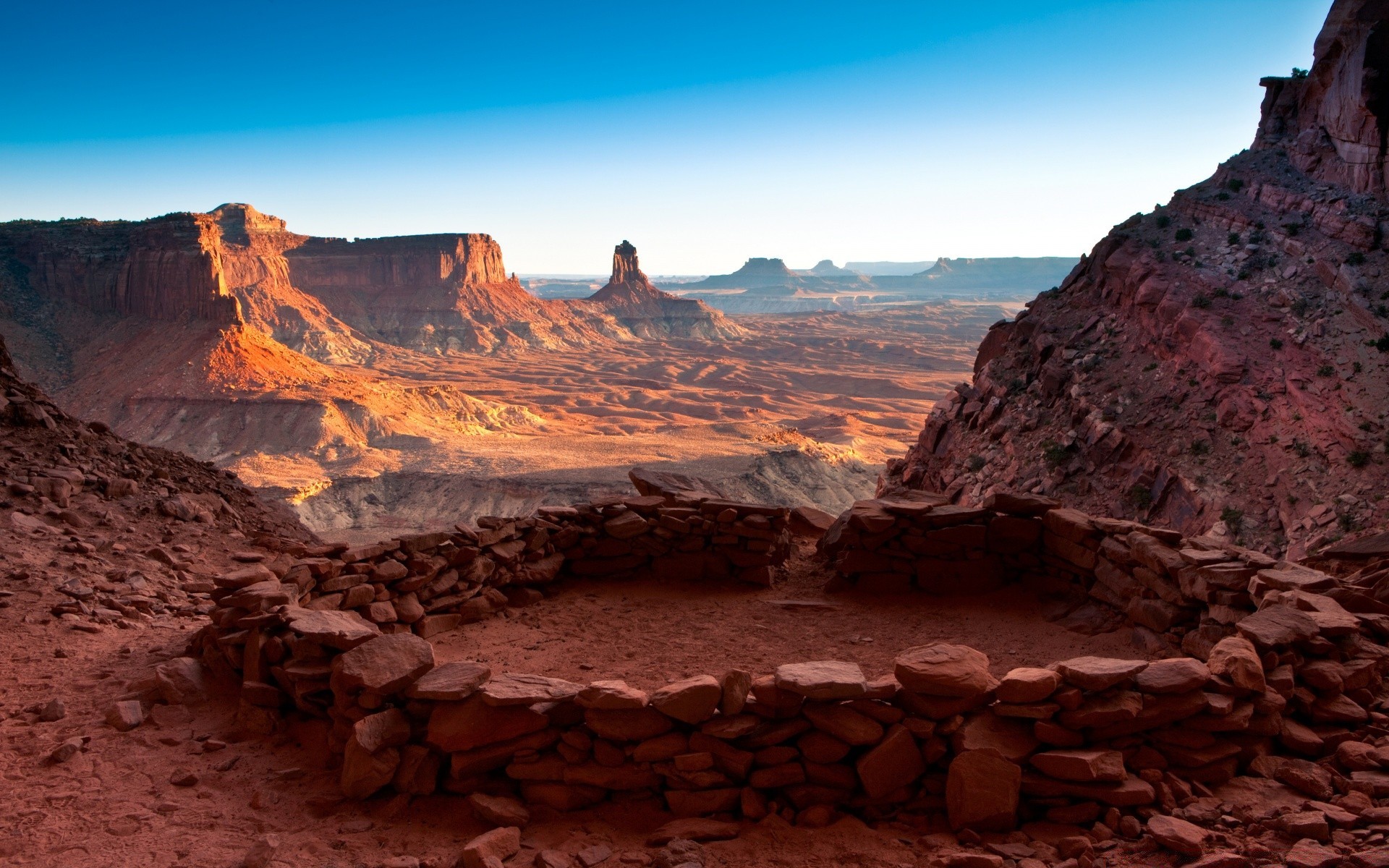 america desert canyon travel landscape valley rock sandstone outdoors sky scenic dry geology mountain nature arid