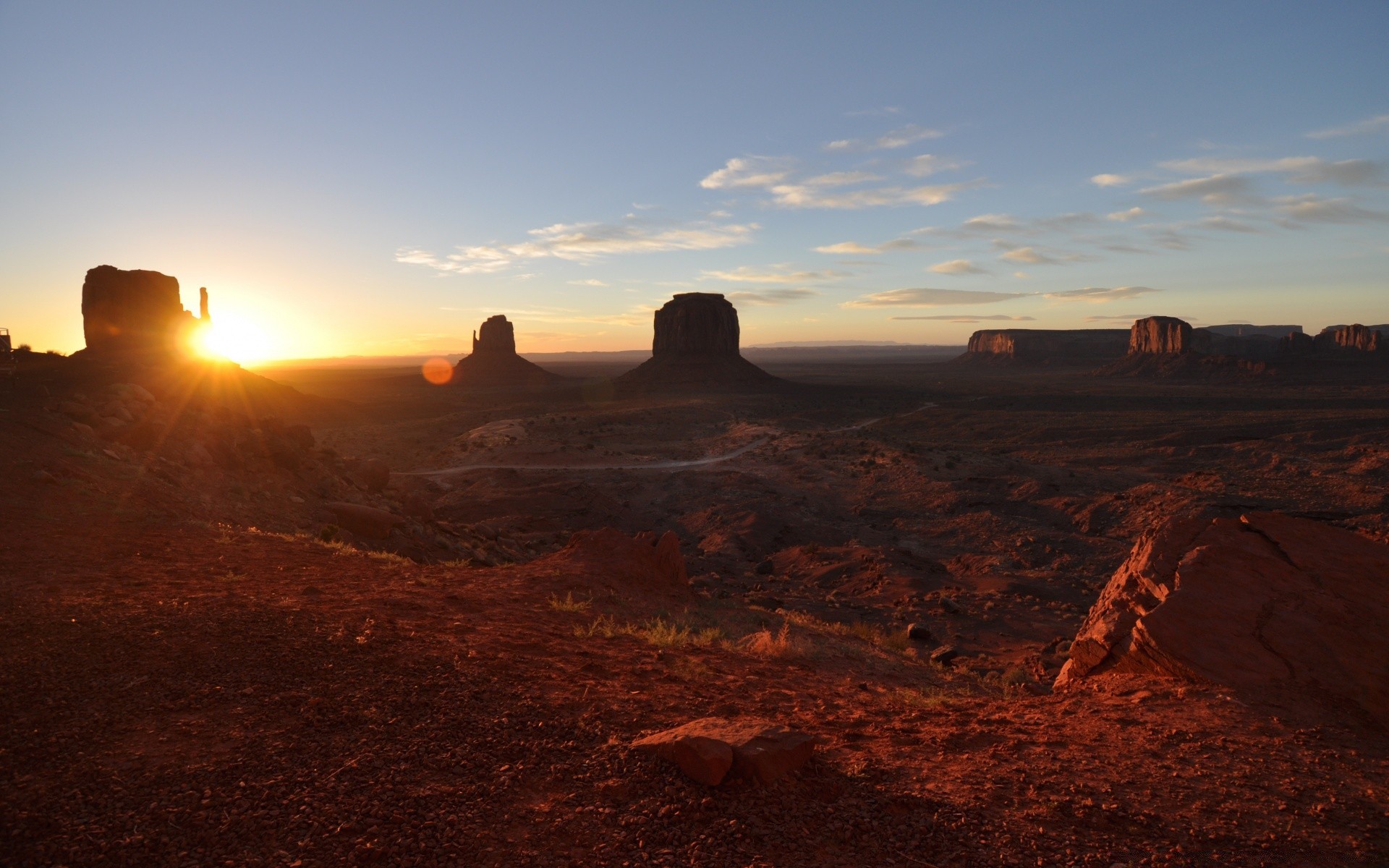 america sunset landscape dawn desert evening rock dusk mountain sky travel light scenic valley sun outdoors