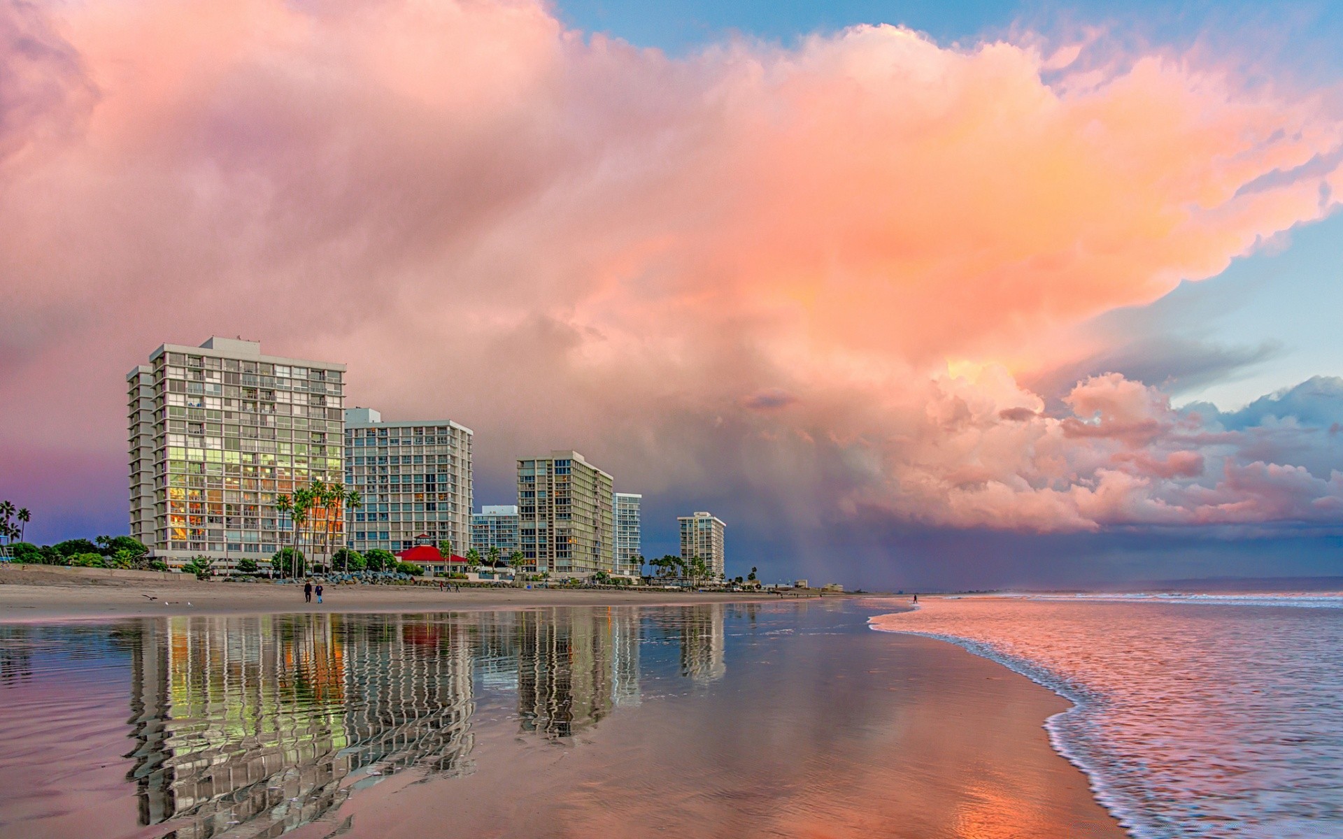 amerika wasser reisen sonnenuntergang reflexion himmel architektur stadt im freien dämmerung tageslicht meer fluss dämmerung