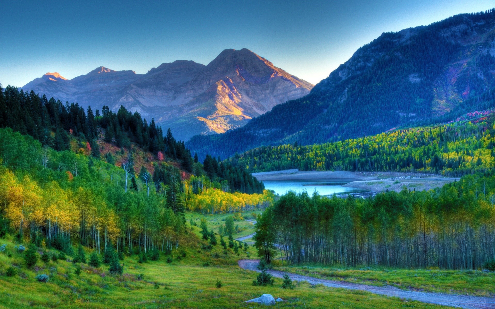 amerika berge see landschaft landschaftlich natur wasser im freien holz reisen reflexion himmel tal schnee wild tageslicht berggipfel