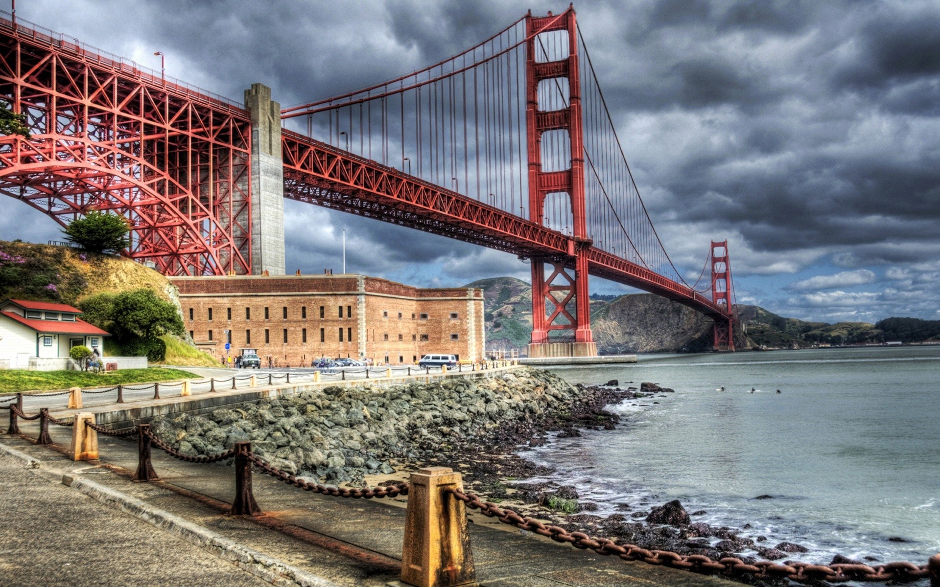 america bridge water travel architecture river transportation system sky connection outdoors city building construction landmark tourism road