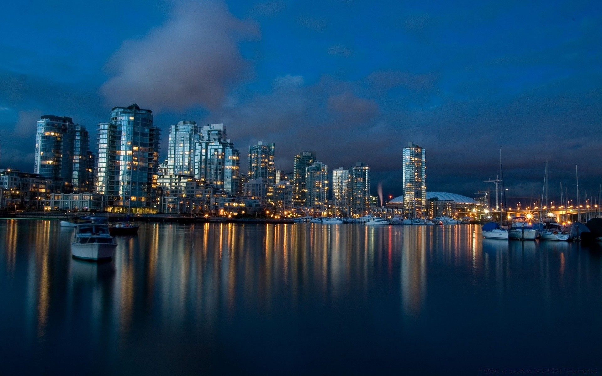 america city skyline cityscape reflection downtown sky architecture dusk skyscraper harbor sunset water building river urban evening waterfront marina modern pier