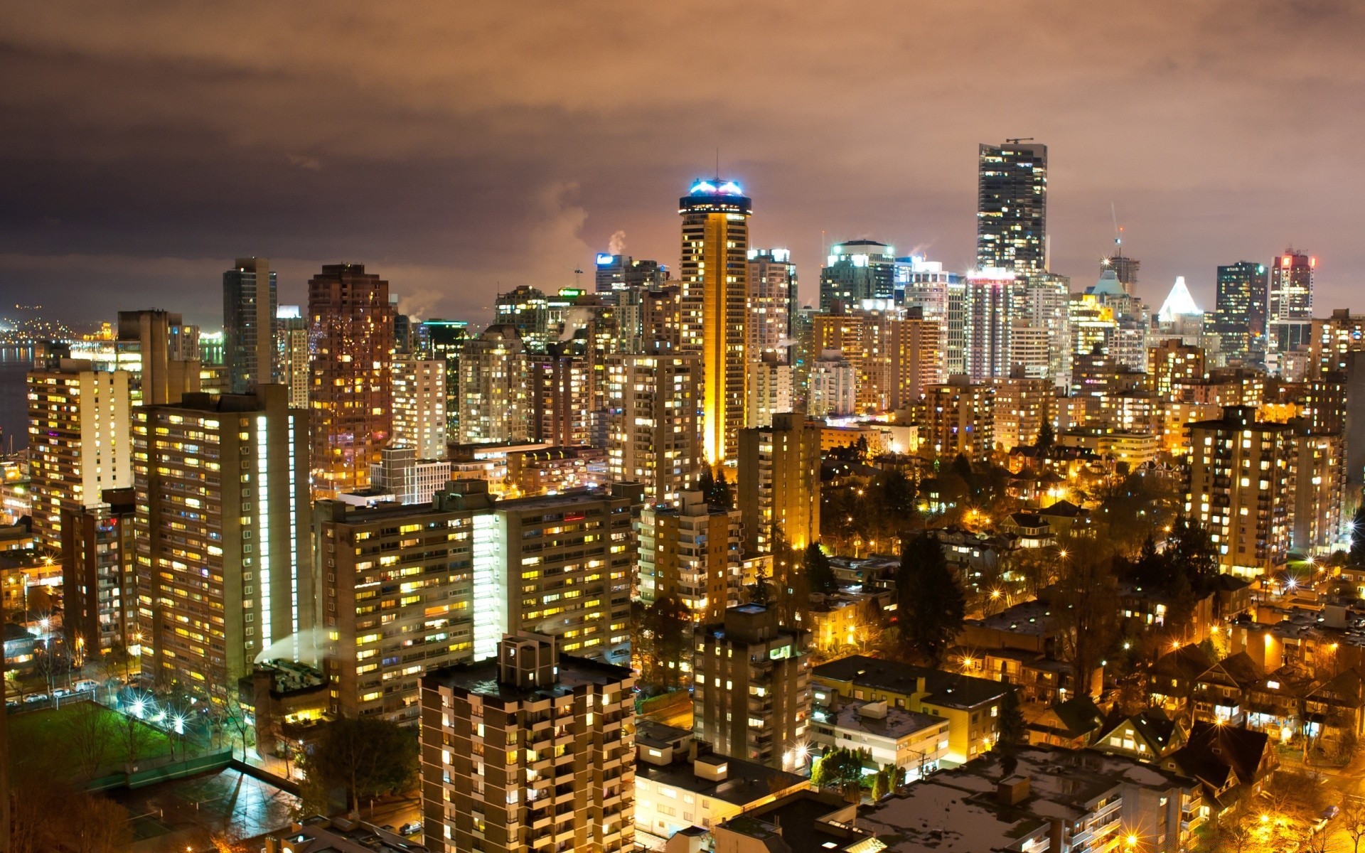 américa centro da cidade cidade cidade arranha-céu skyline urbano arquitetura casa crepúsculo o negócio escritório finanças viajar moderno à noite torre pôr do sol alto iluminado apartamento