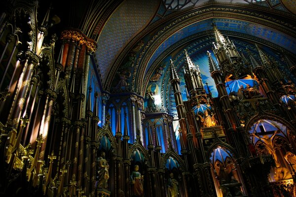 Architecture de la cathédrale. Religion américaine