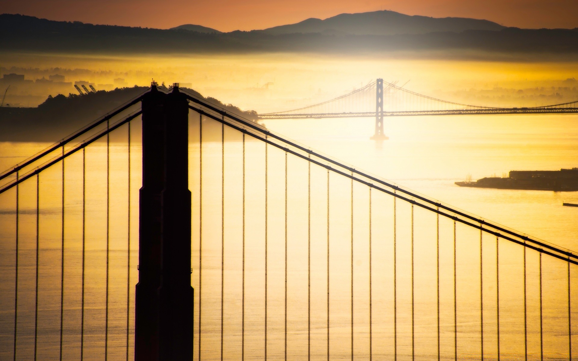 amerika sonnenuntergang dämmerung brücke himmel reflexion wasser dämmerung architektur abend stadt sonne silhouette pier stahl meer licht ozean modern reisen