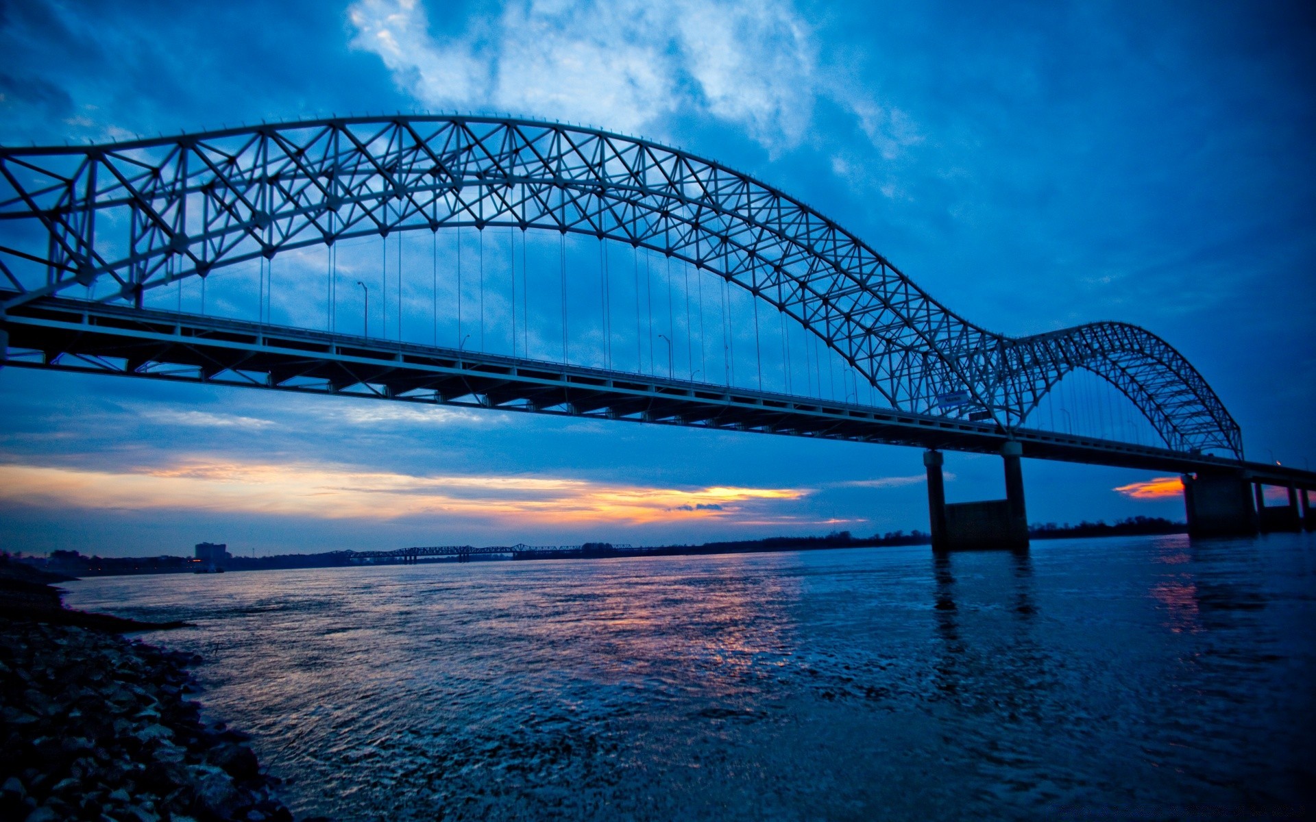 amérique pont eau voyage ciel système de transport architecture ville rivière océan baie pont suspendu mer construction connexion suspension lumière point de repère soir réflexion