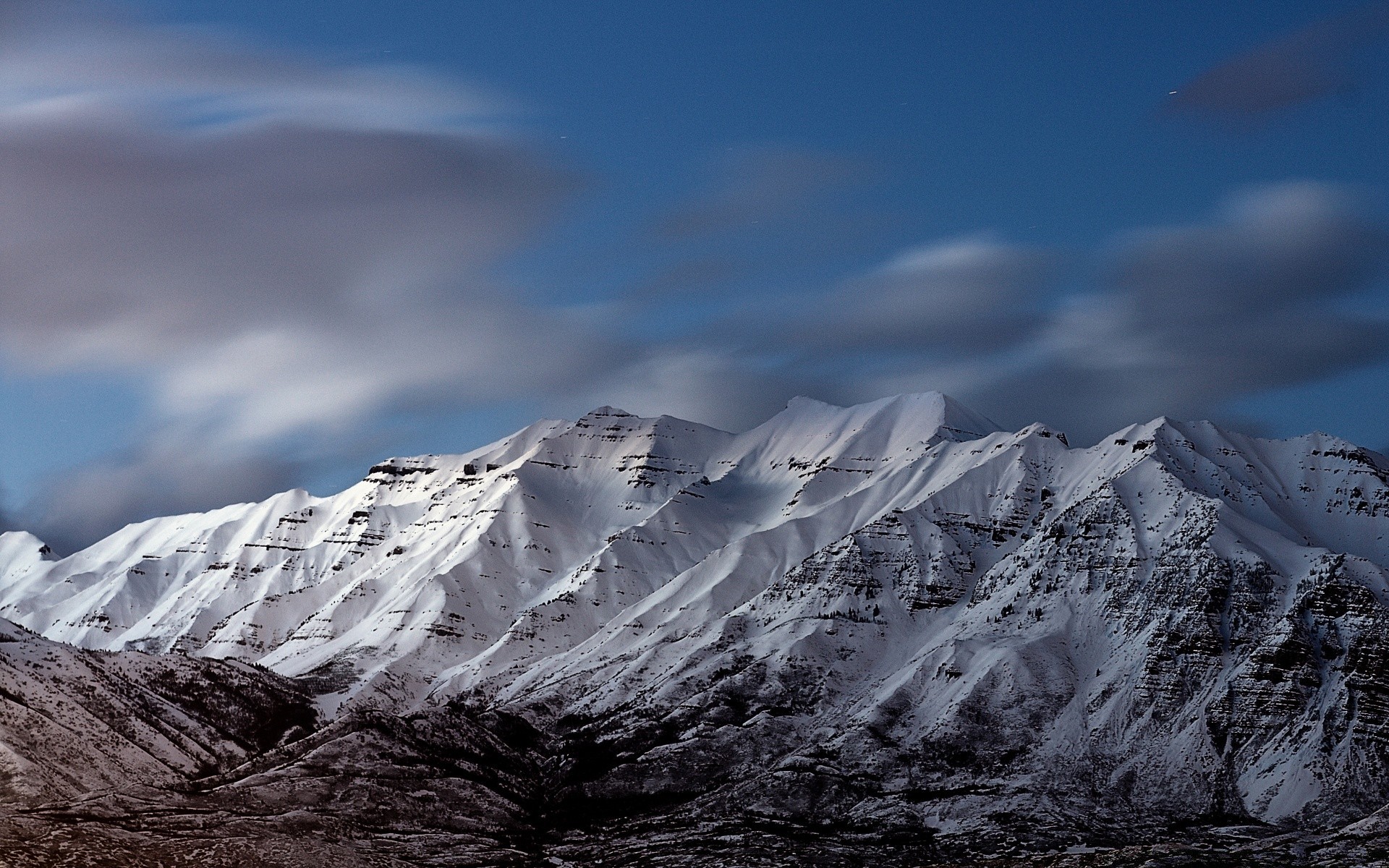 amérique neige montagnes hiver glace voyage froid paysage ciel glacier à l extérieur haute