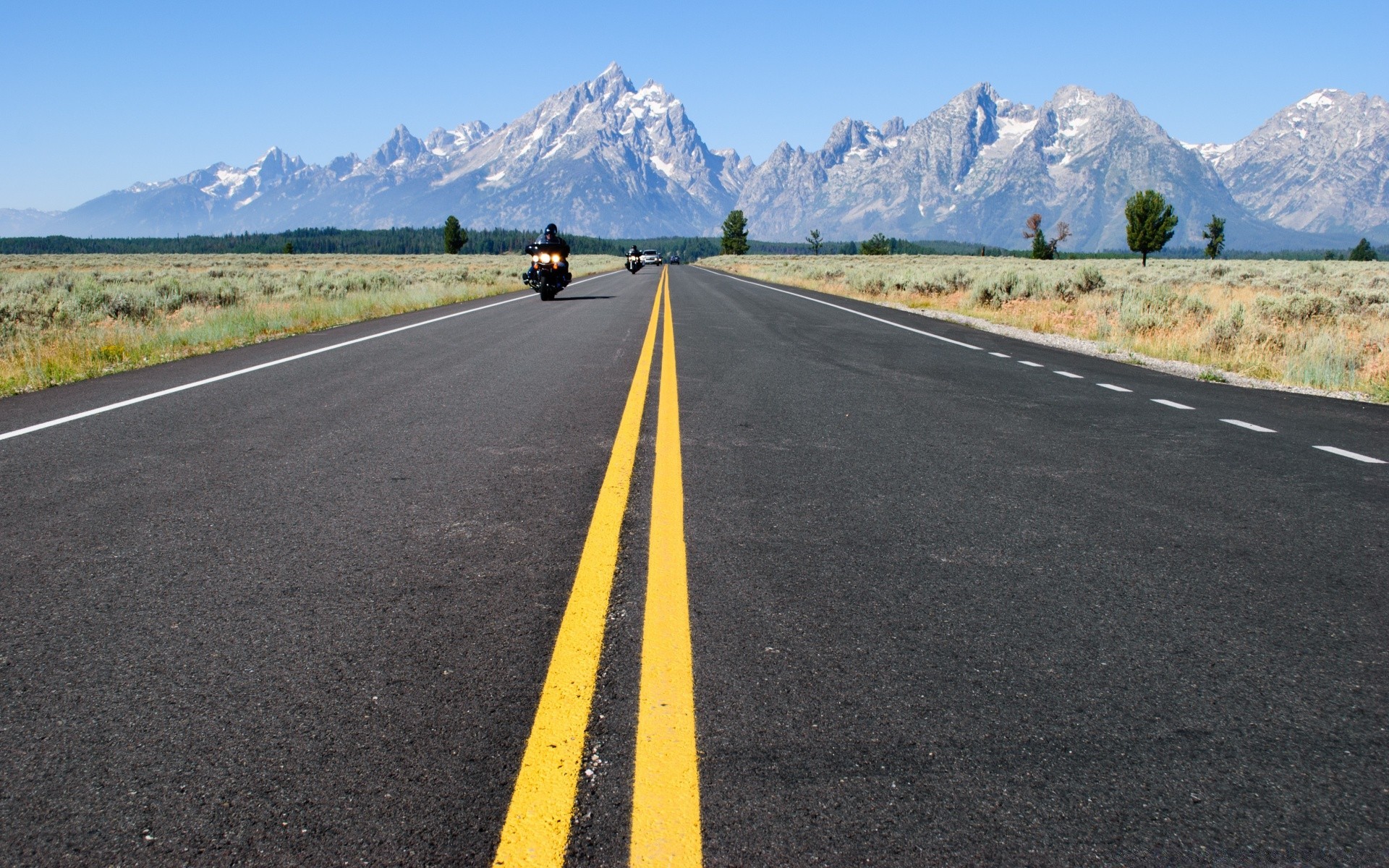 amerika straße asphalt autobahn führung landschaft transportsystem fahren schwarz leer straßenrand reisen asphalt gerade himmel natur bürgersteig sehnen lange