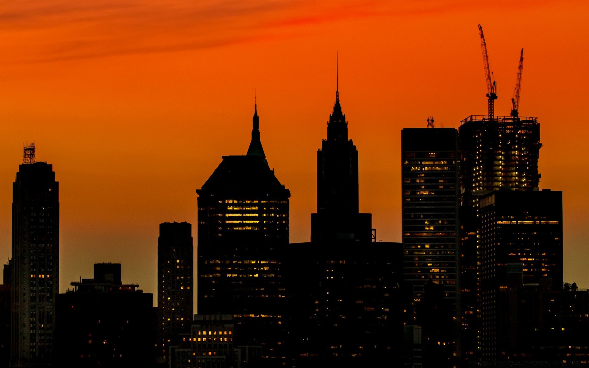 amerika sonnenuntergang skyline wolkenkratzer architektur stadt stadtzentrum dämmerung stadt abend himmel reisen dämmerung haus turm silhouette im freien mond