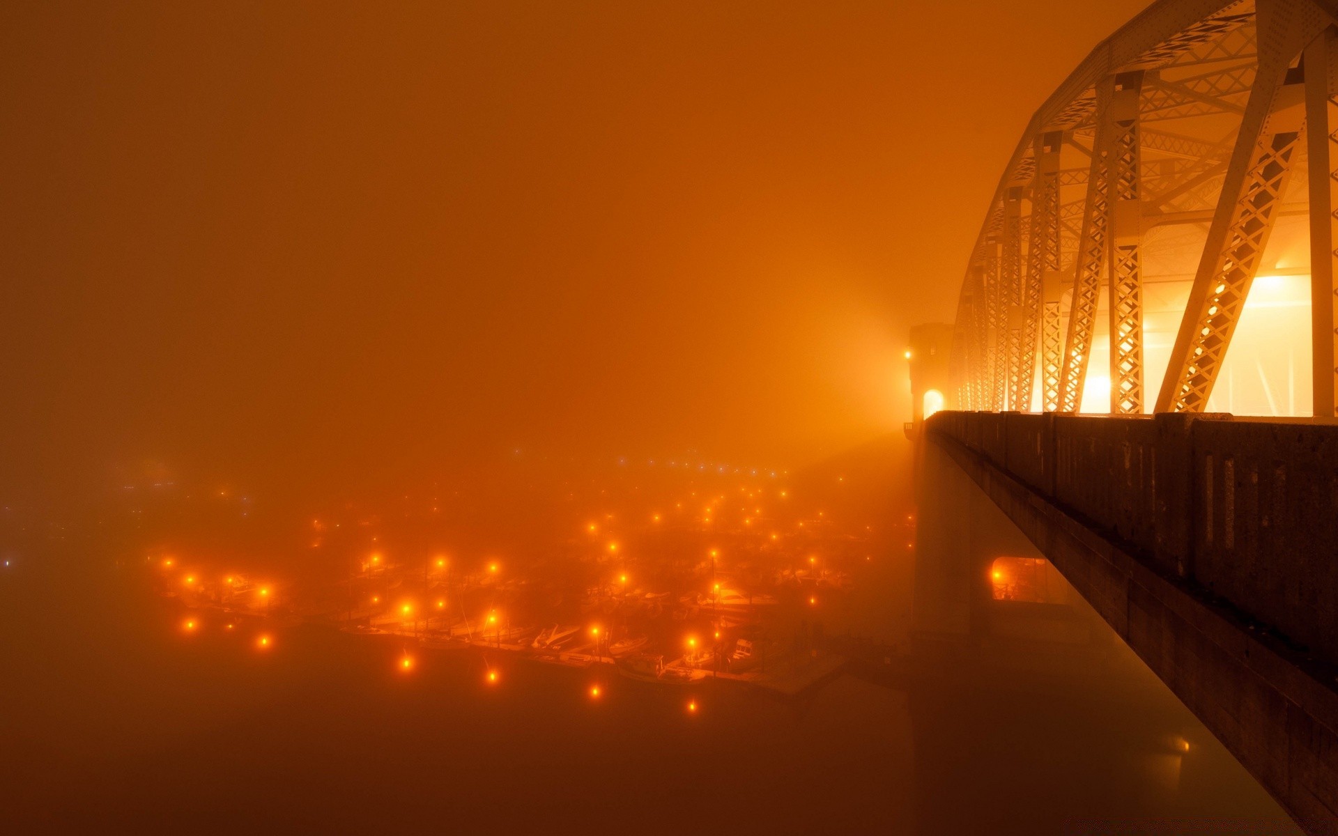 america tramonto alba sole sera crepuscolo luce cielo paesaggio ponte città sfocatura acqua