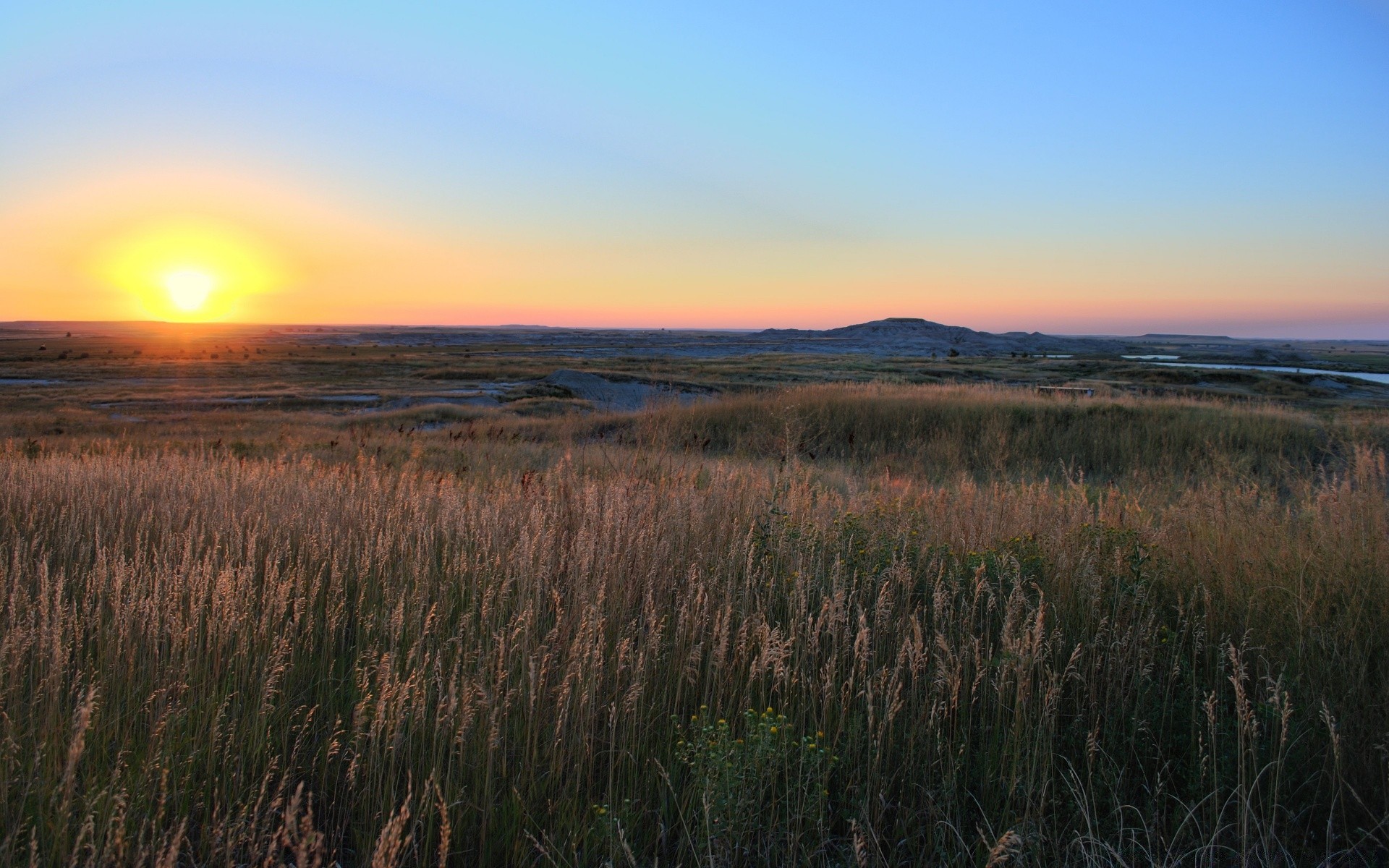 américa paisaje puesta de sol cielo amanecer al aire libre naturaleza sol hierba viajes tierras cultivadas buen tiempo pastizales