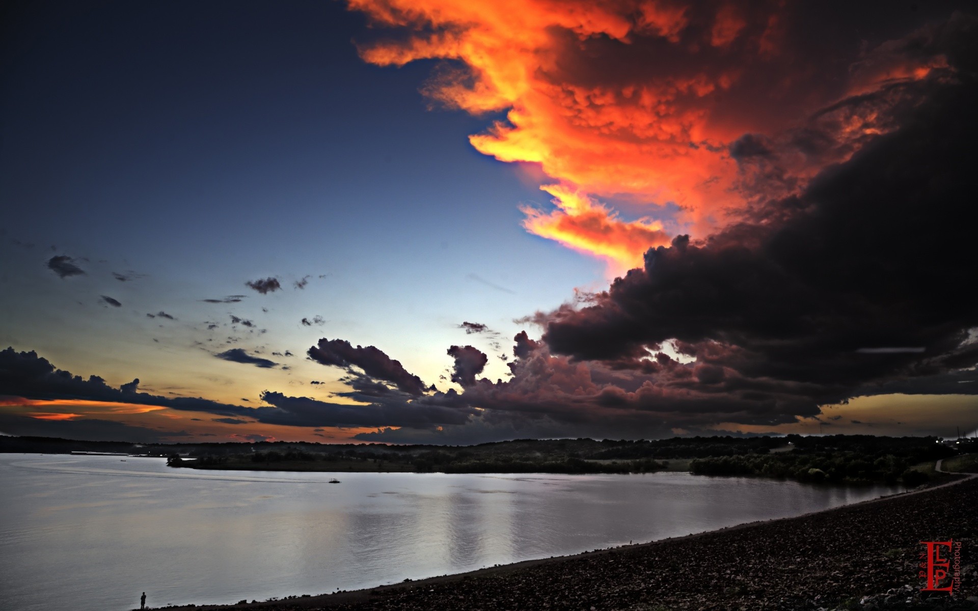 amérique coucher de soleil eau crépuscule aube soir ciel soleil à l extérieur nature réflexion voyage lac