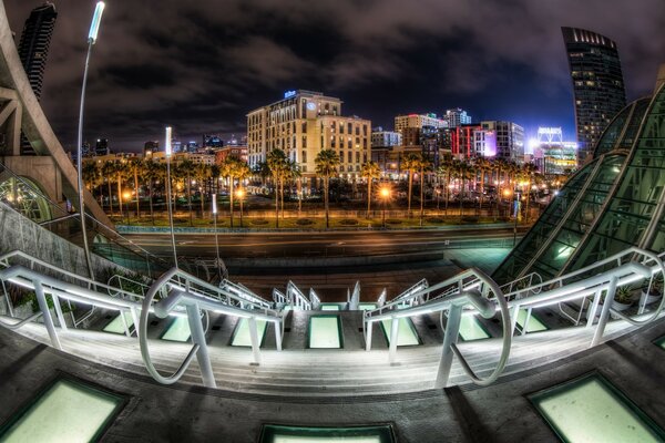 Gran puente romance de la ciudad