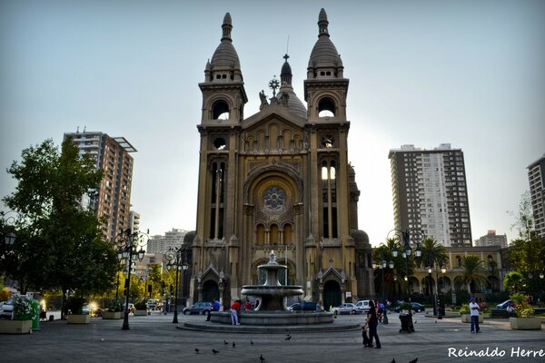 La arquitectura de la ciudad de Europa es hermosa