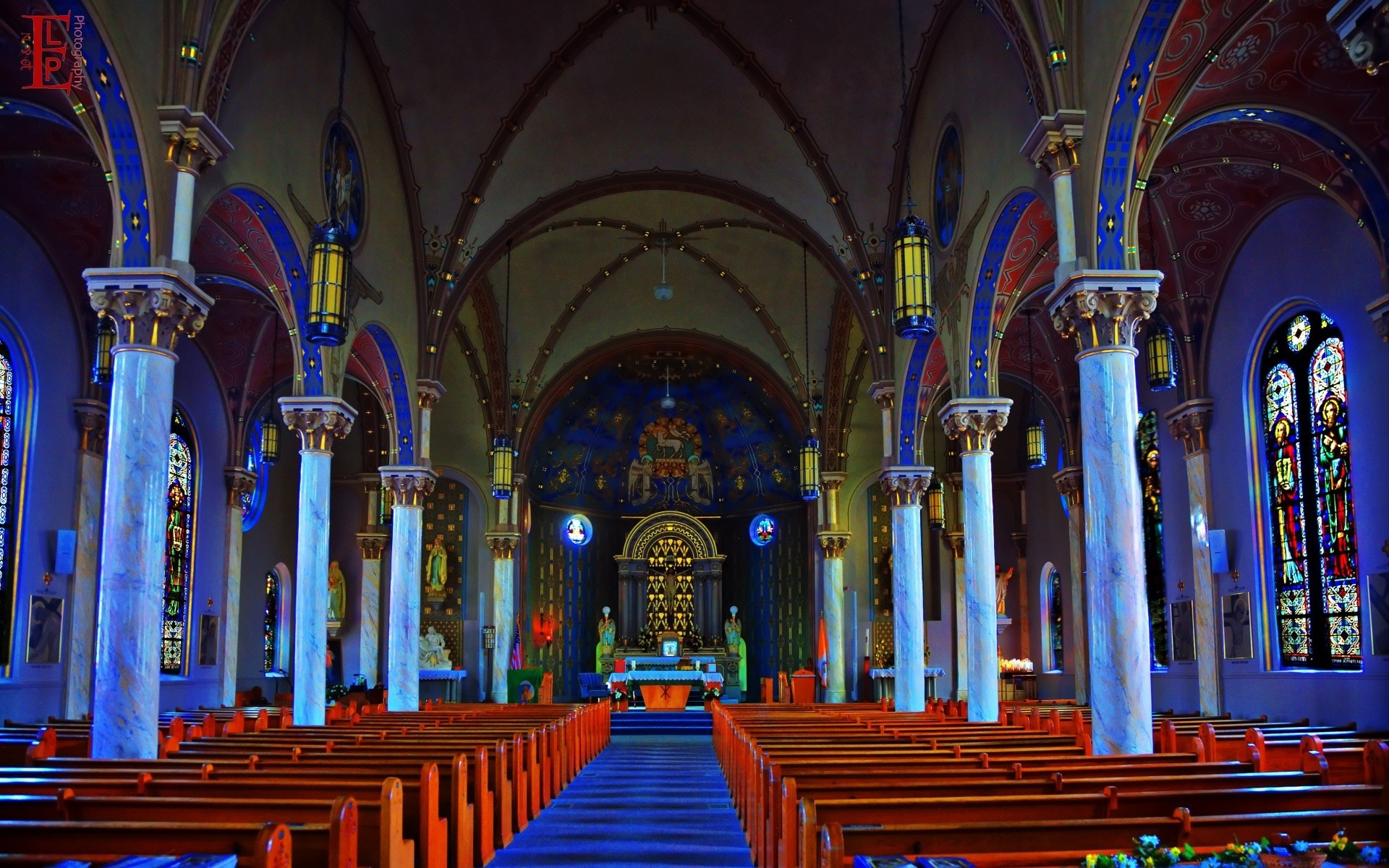 amérique église religion cathédrale architecture banc point de repère voyage maison religieux à l intérieur