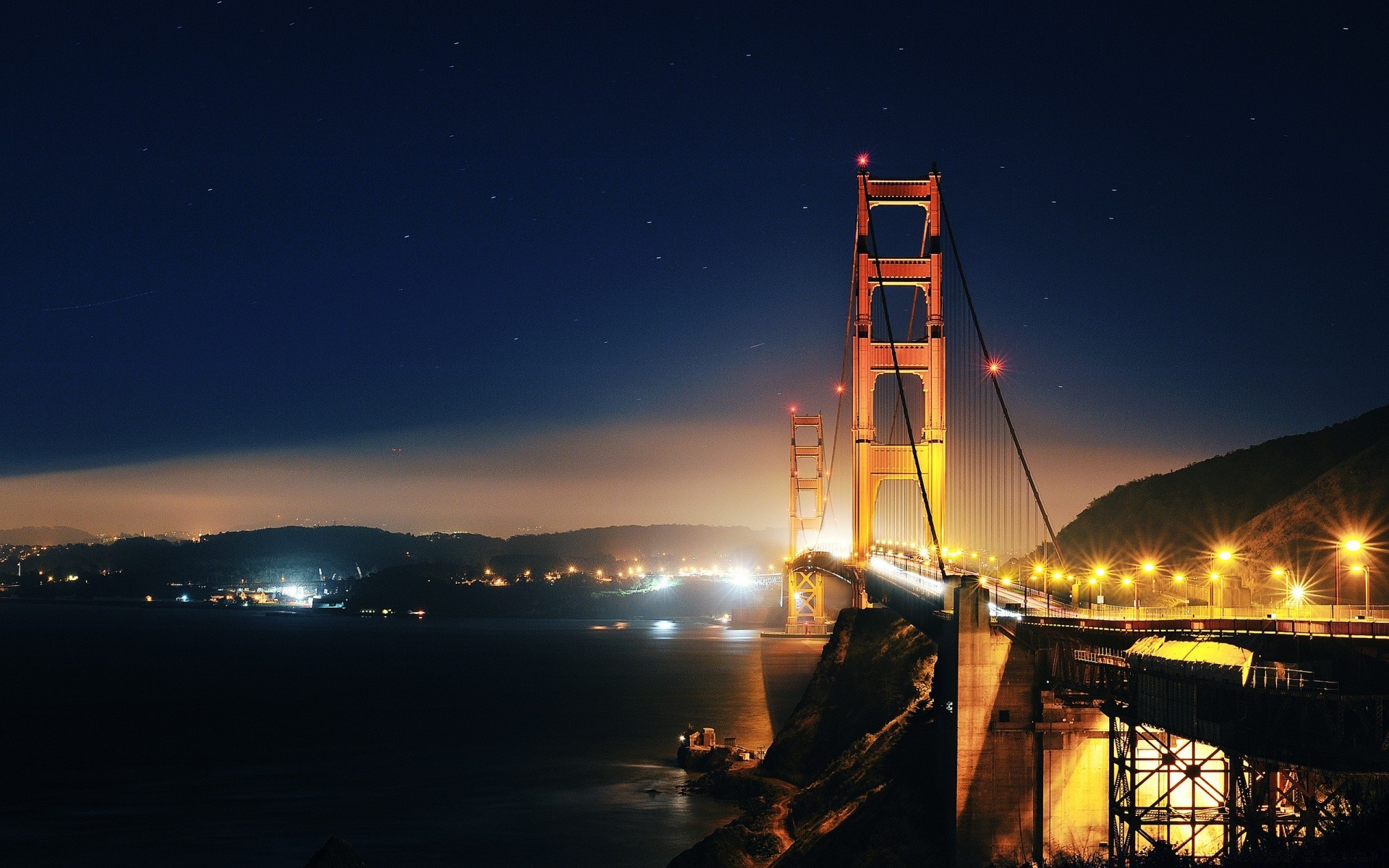 américa água pôr do sol crepúsculo céu noite viagens mar luz sistema de transporte lua arquitetura ponte oceano amanhecer cidade reflexão