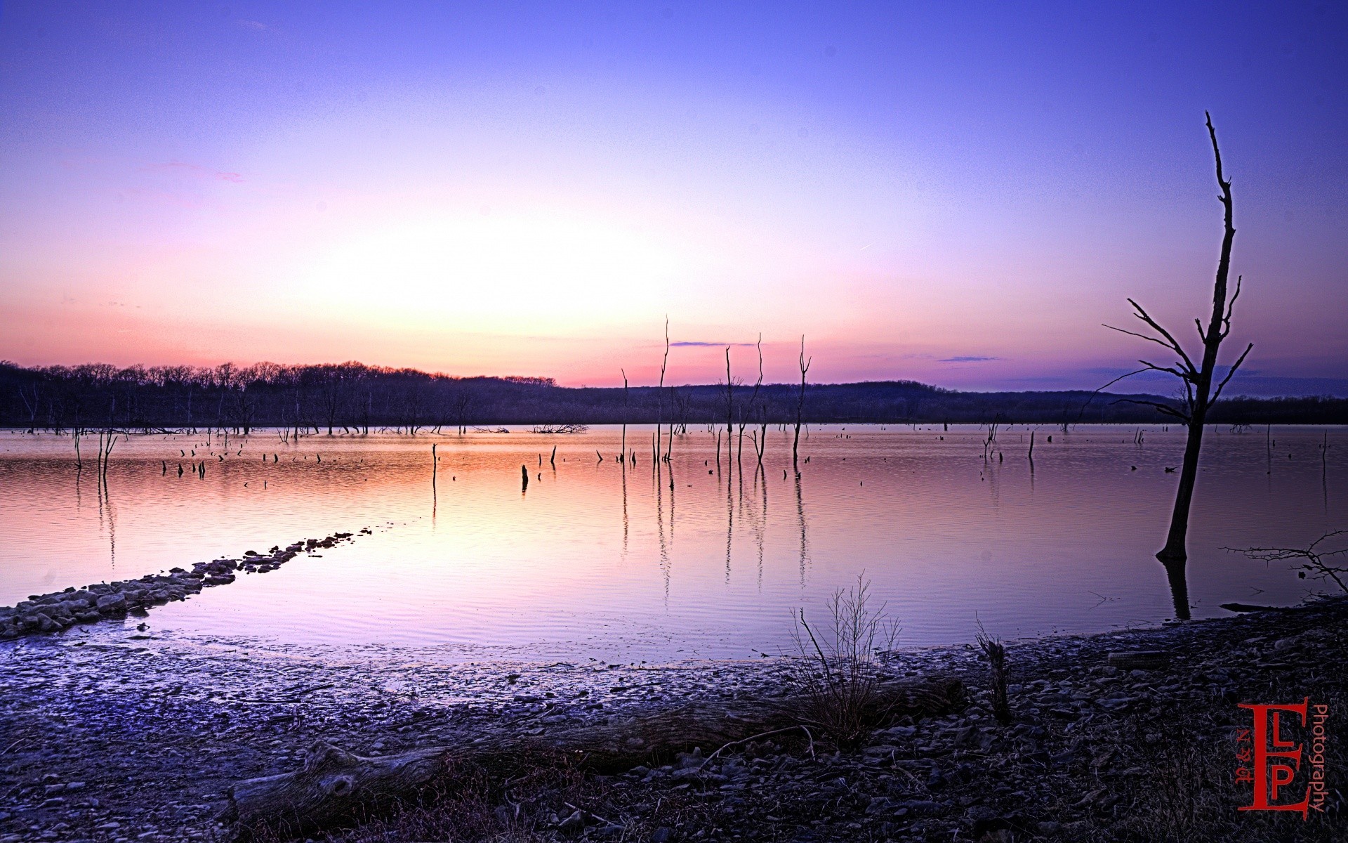 amérique eau aube coucher de soleil crépuscule lac nature soir à l extérieur réflexion ciel sang-froid soleil plesid