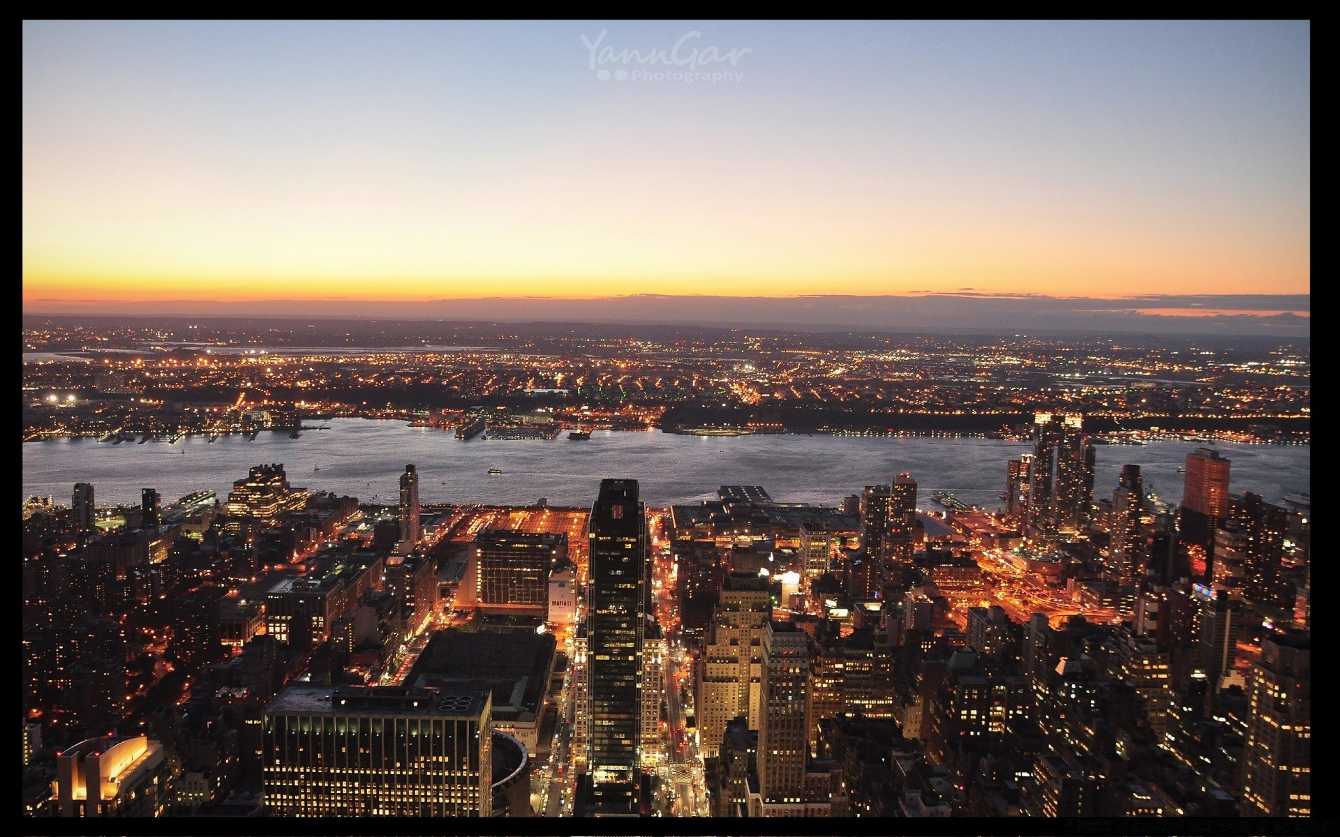 amérique ville ville skyline architecture voyage maison coucher de soleil ville panorama urbain crépuscule eau soir port panoramique vue ciel centre-ville gratte-ciel