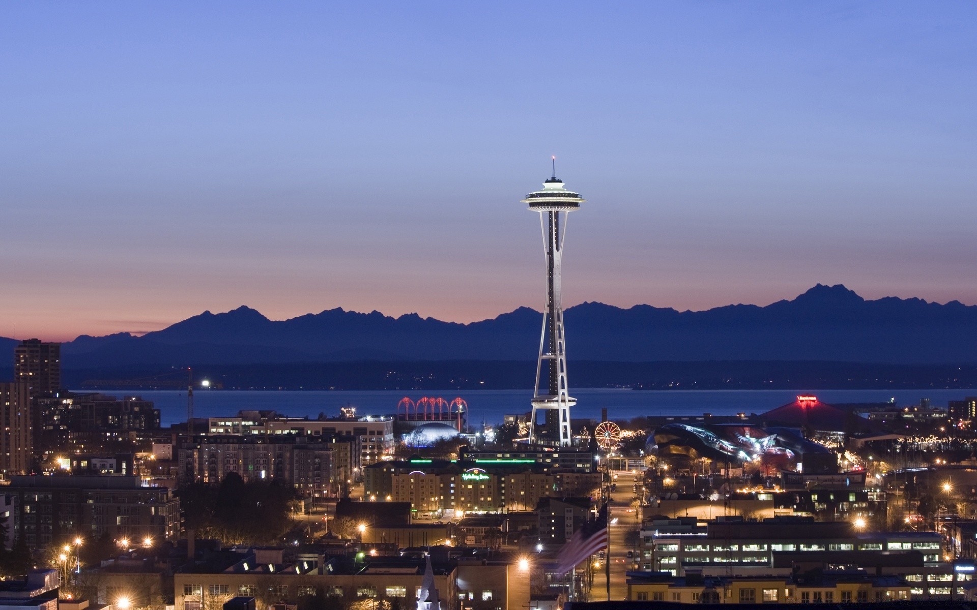 america travel city architecture sky sunset water dusk cityscape outdoors building evening skyline