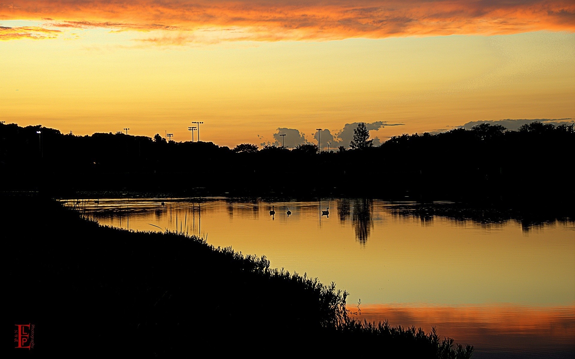 america tramonto alba acqua lago riflessione natura sole crepuscolo sera cielo paesaggio fiume albero all aperto