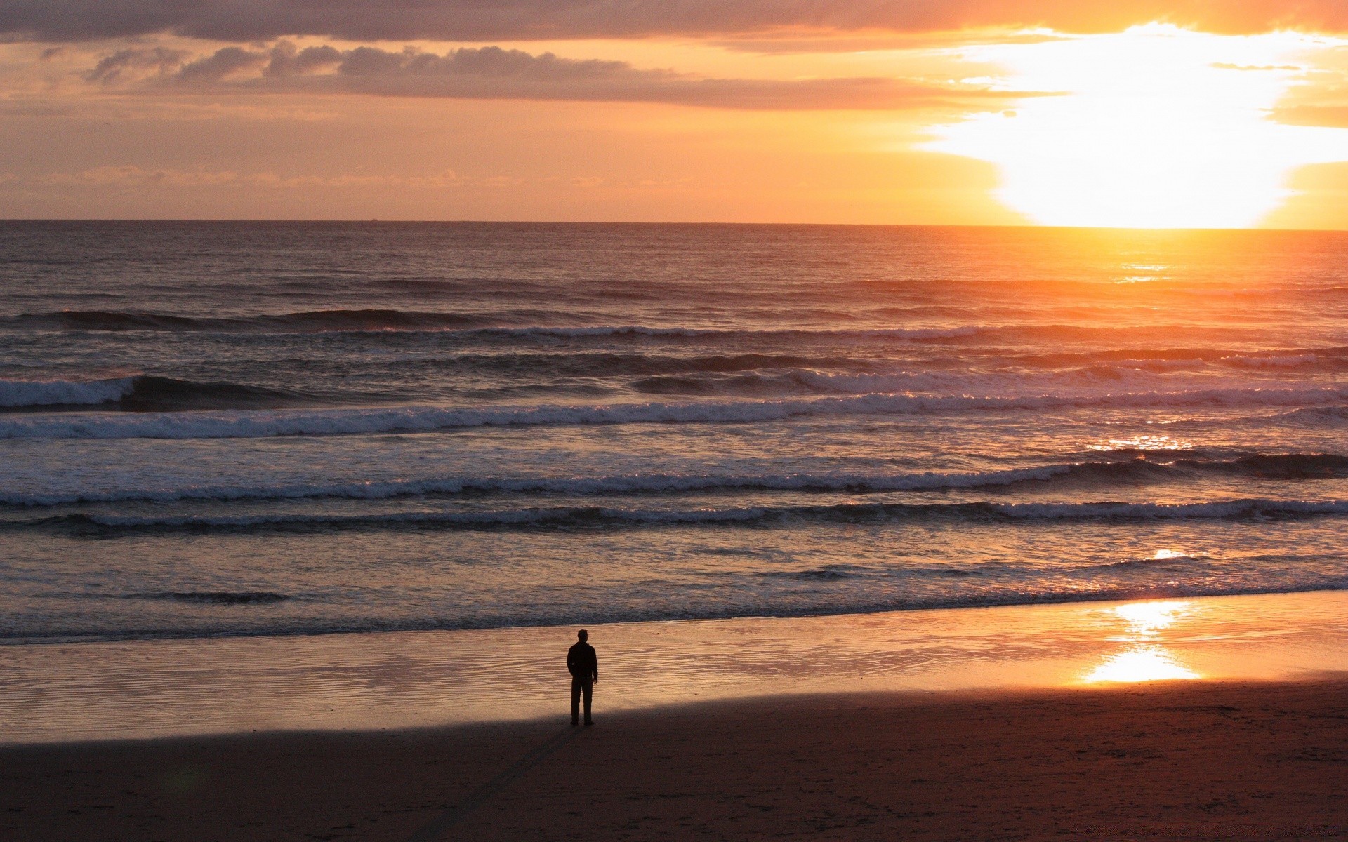 amerika sonnenuntergang wasser strand dämmerung sonne meer dämmerung ozean abend landschaft brandung sand gutes wetter meer landschaft himmel