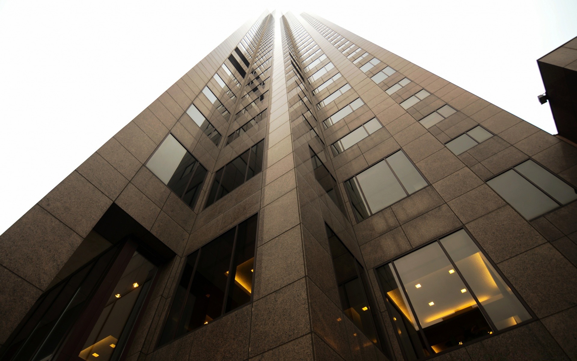 america city architecture glass building business modern office urban skyscraper reflection window downtown tall contemporary perspective cityscape futuristic sky