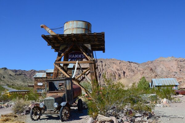 Amerikanische wildwestliche Landschaft